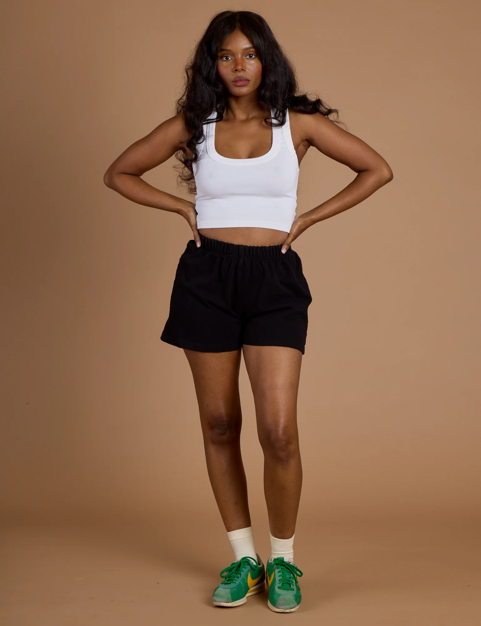 TRY-A-STYLE - Athletic Shorts - Basic Black *FINAL SALE* - Image 15