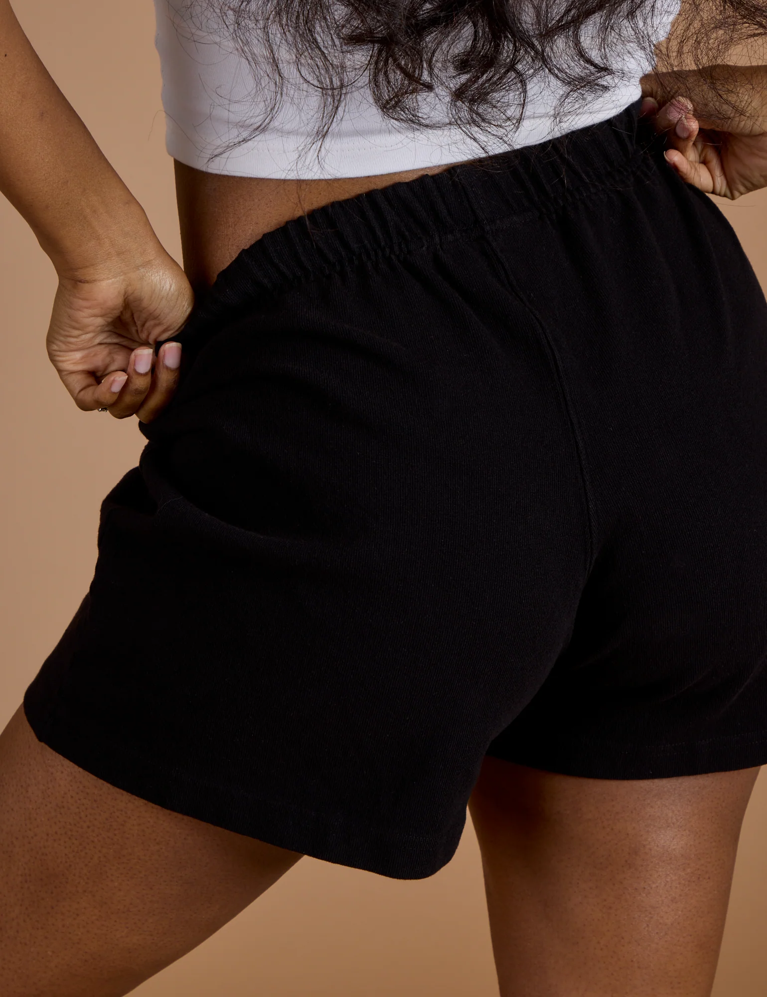 TRY-A-STYLE - Athletic Shorts - Basic Black *FINAL SALE* - Image 19