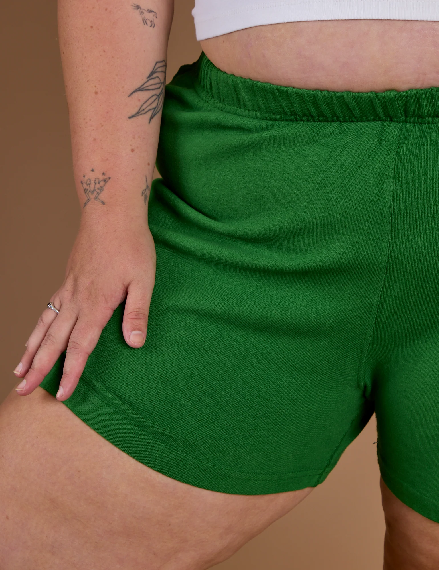 TRY-A-STYLE - Athletic Shorts - Forest Green *FINAL SALE* - Image 14