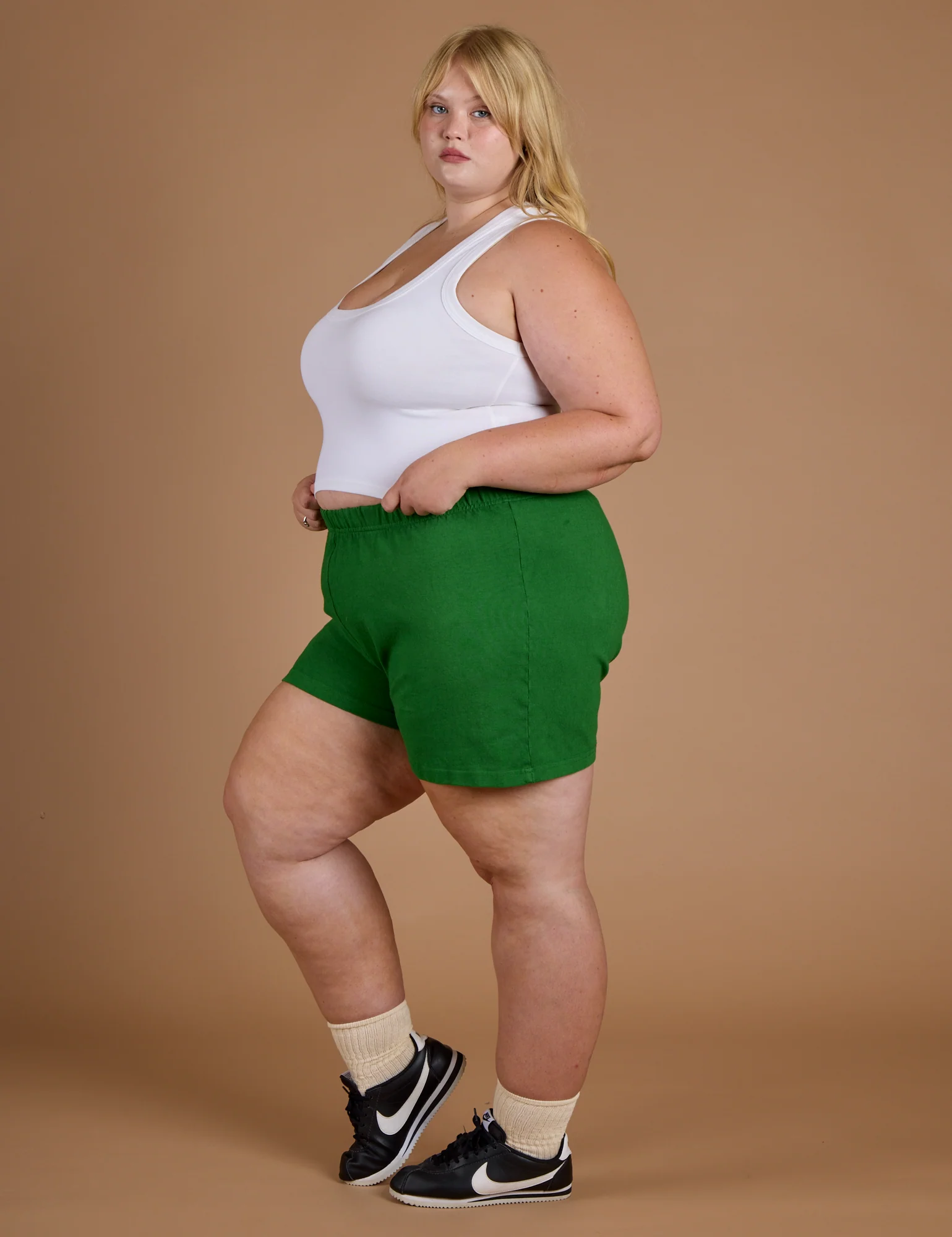 TRY-A-STYLE - Athletic Shorts - Forest Green *FINAL SALE* - Image 15