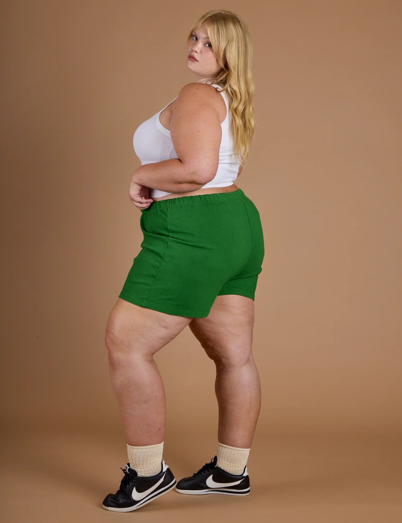 TRY-A-STYLE - Athletic Shorts - Forest Green *FINAL SALE* - Image 16