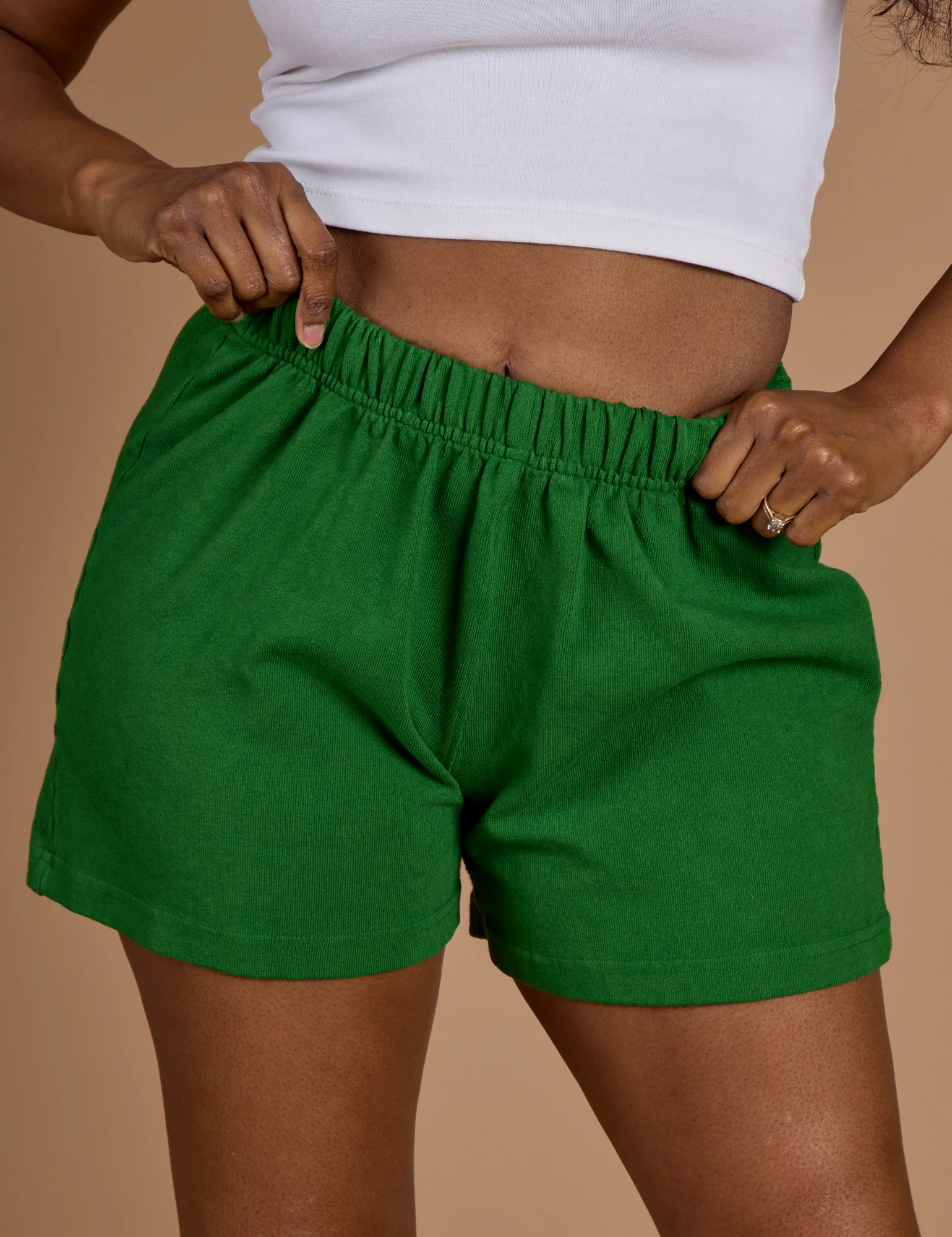 TRY-A-STYLE - Athletic Shorts - Forest Green *FINAL SALE* - Image 21