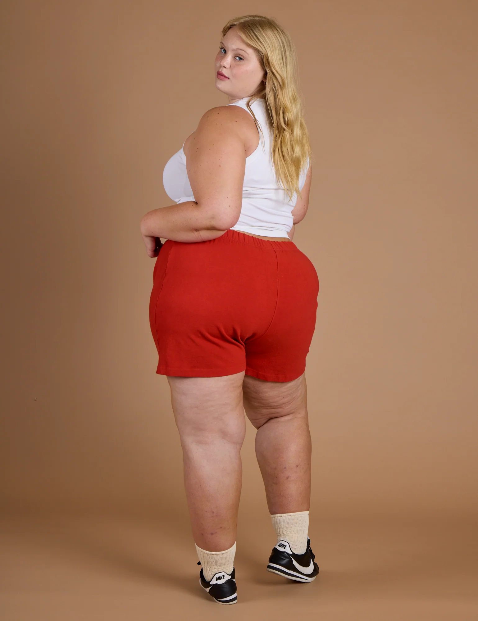 TRY-A-STYLE - Athletic Shorts - Mustang Red *FINAL SALE* - Image 6