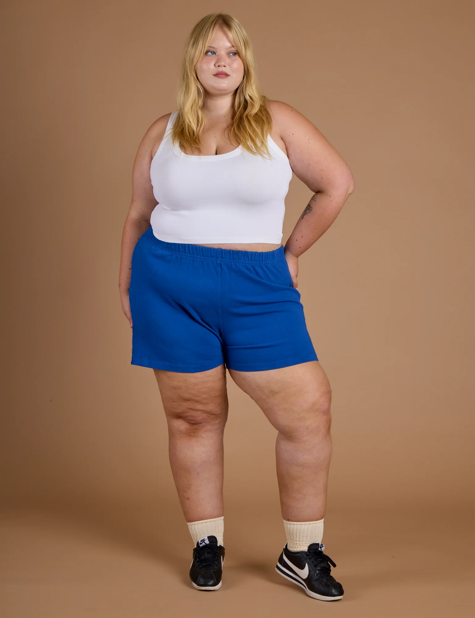 TRY-A-STYLE - Athletic Shorts - Royal Blue *FINAL SALE* - Image 10