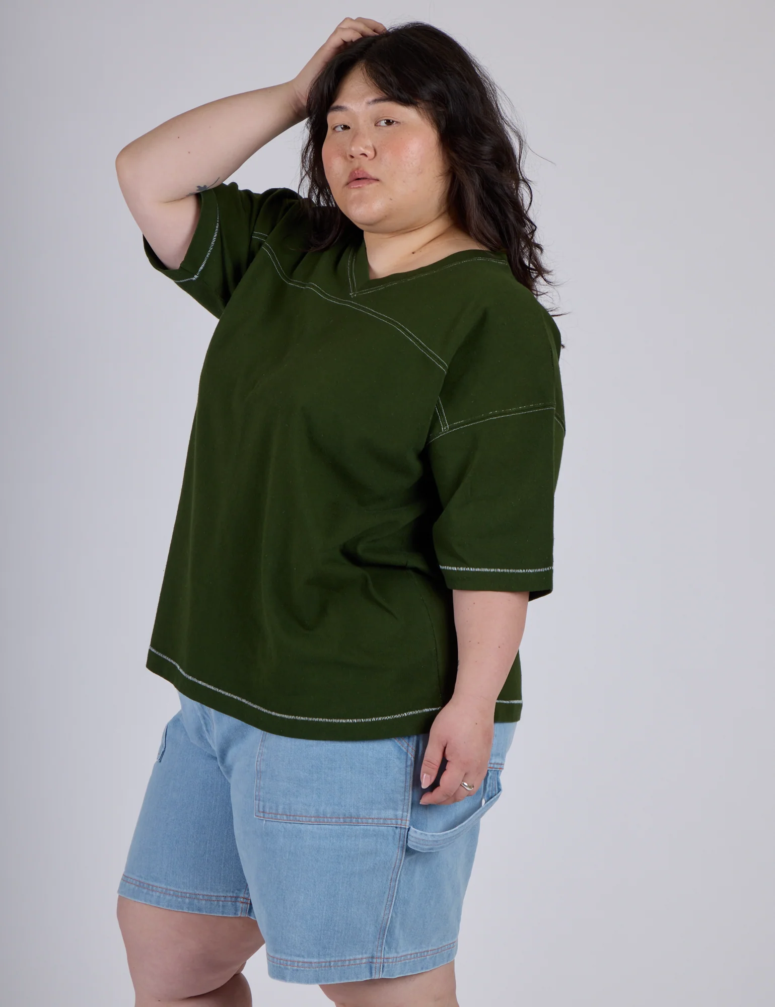 Burly Jersey - Evergreen - Image 16