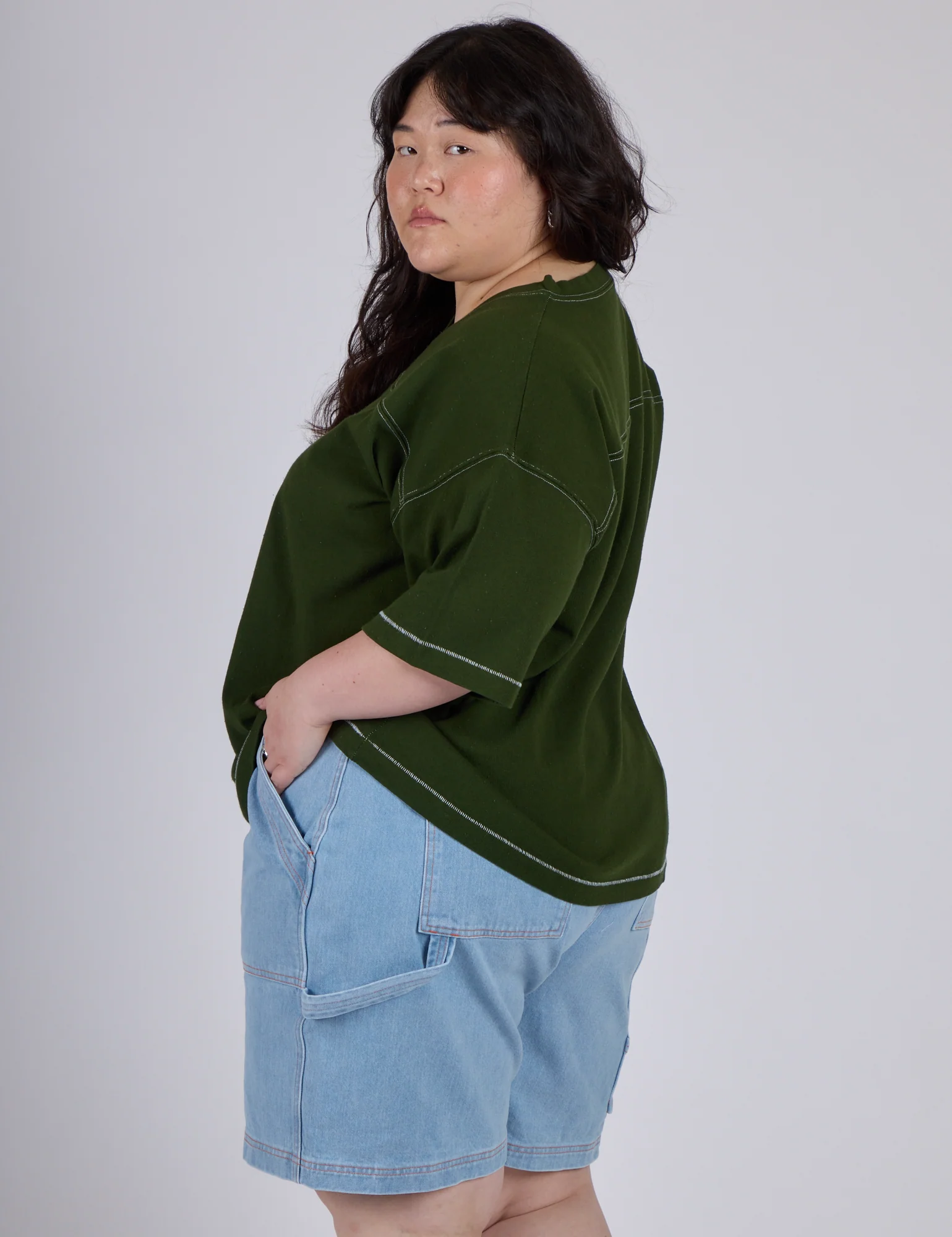 Burly Jersey - Evergreen - Image 18