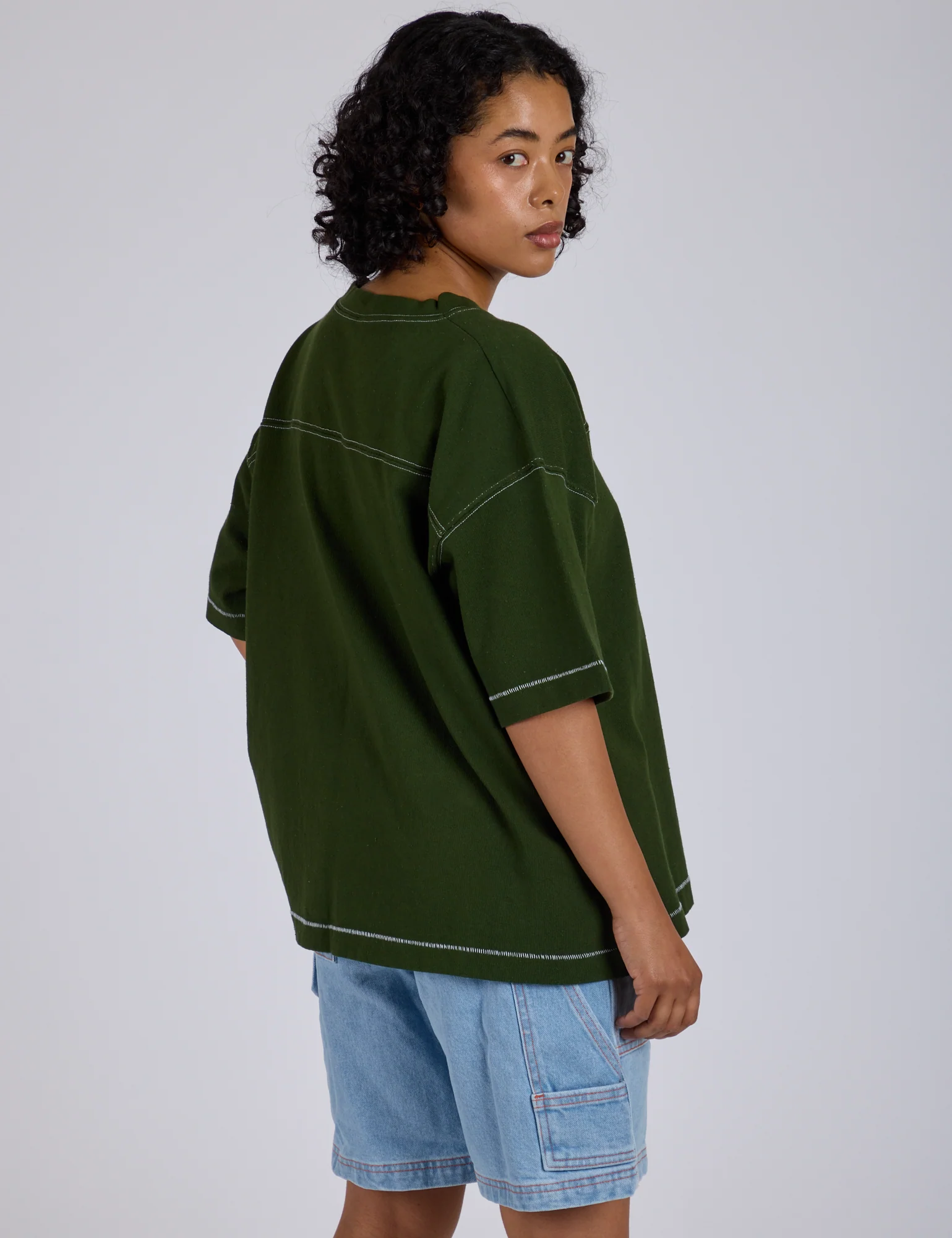 Burly Jersey - Evergreen - Image 5