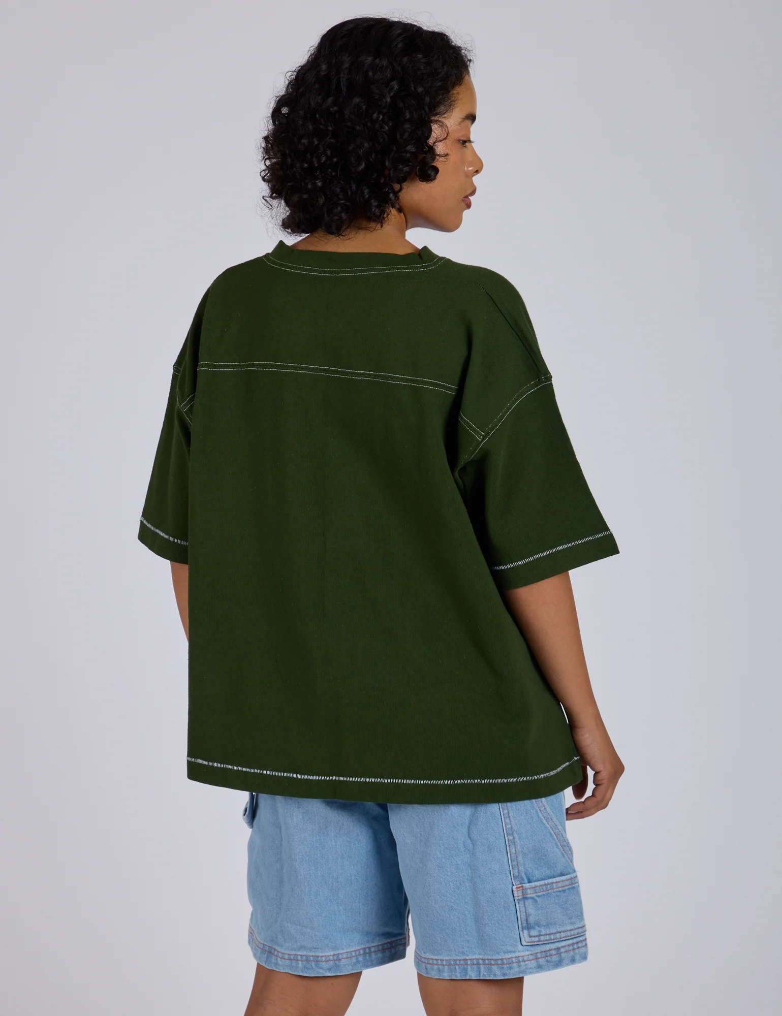 Burly Jersey - Evergreen - Image 6