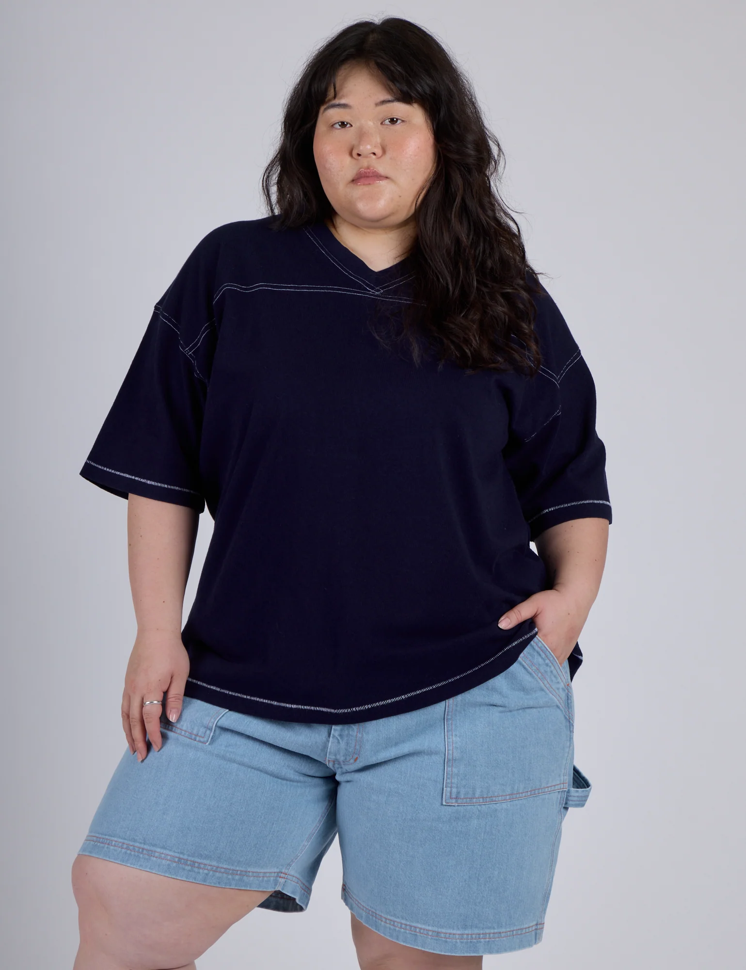 Burly Jersey - Navy