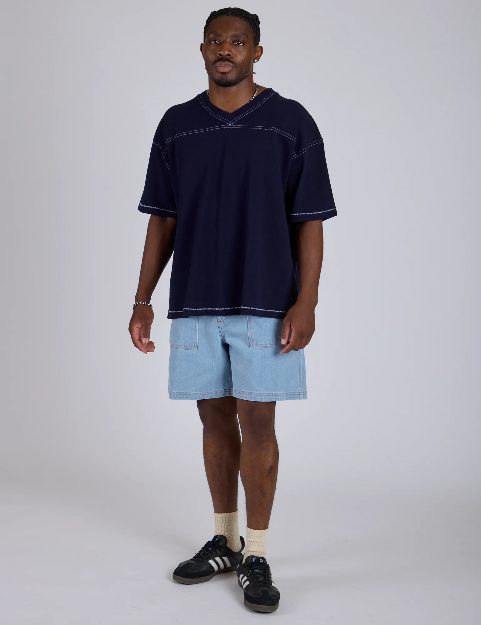 Burly Jersey - Navy - Image 11