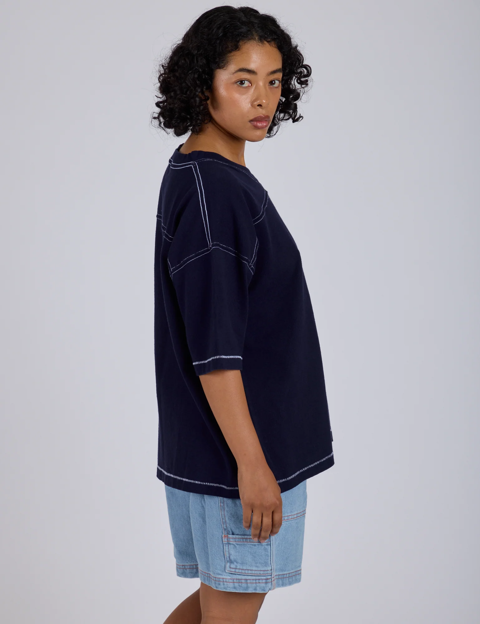 Burly Jersey - Navy - Image 20