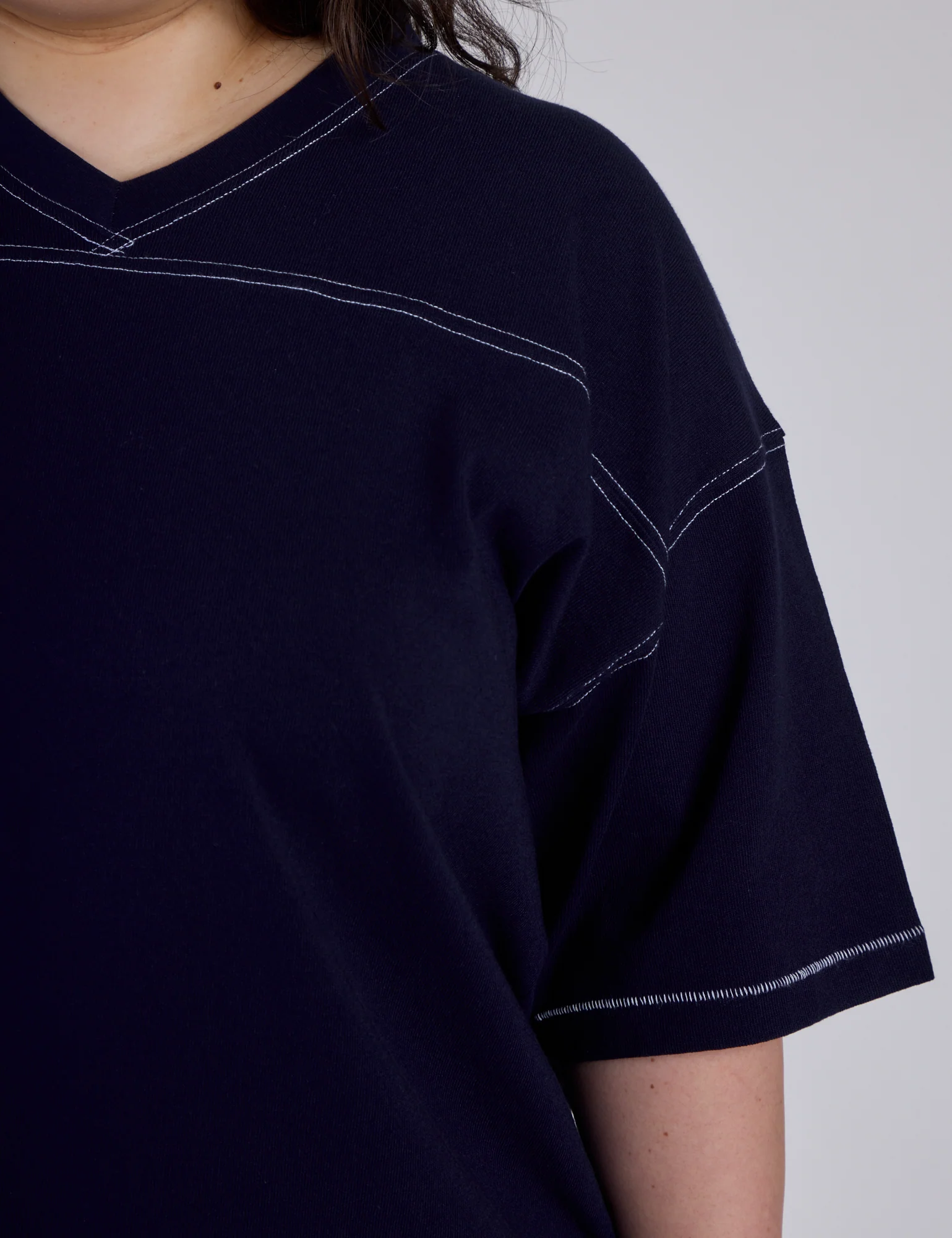 Burly Jersey - Navy - Image 4