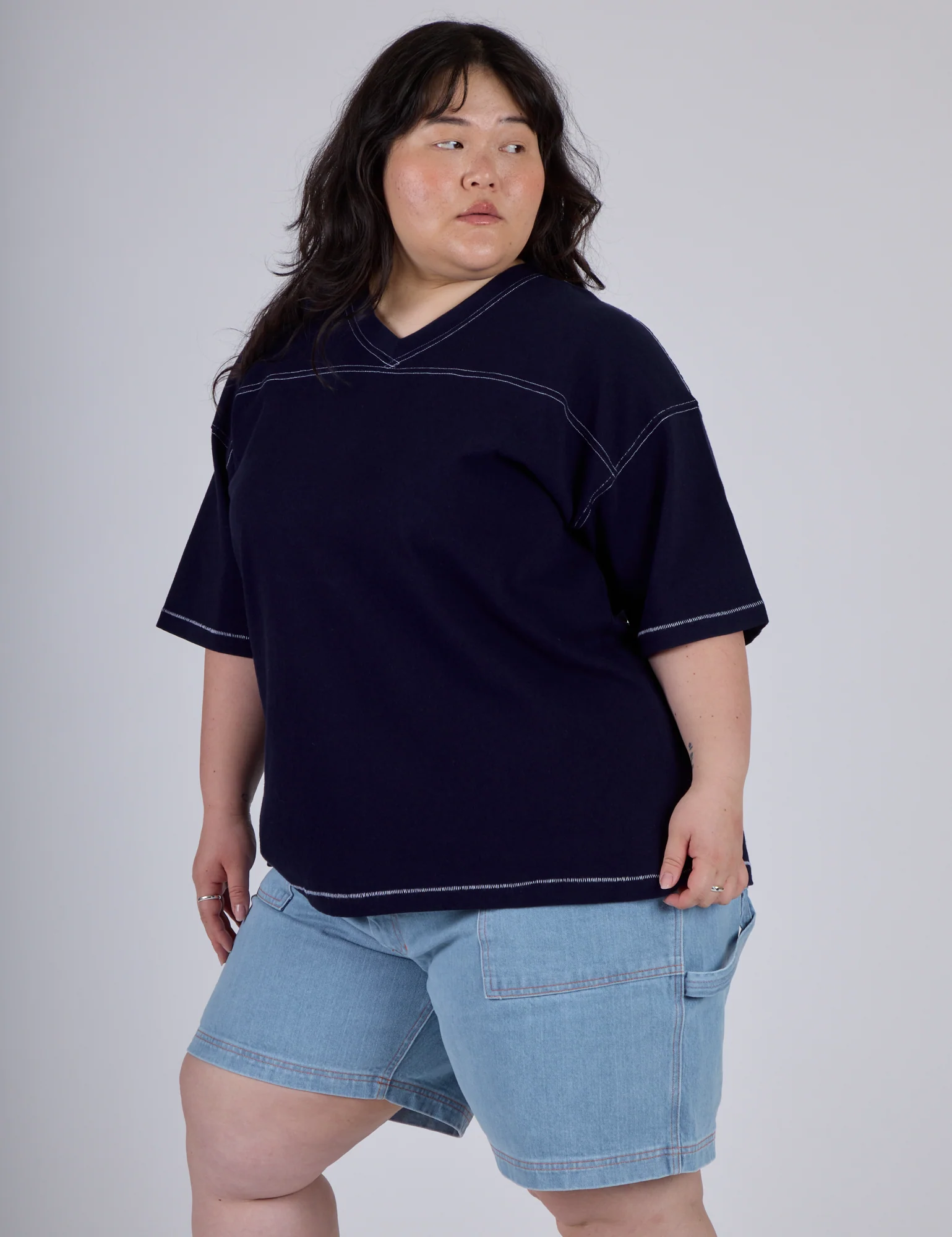 Burly Jersey - Navy - Image 5