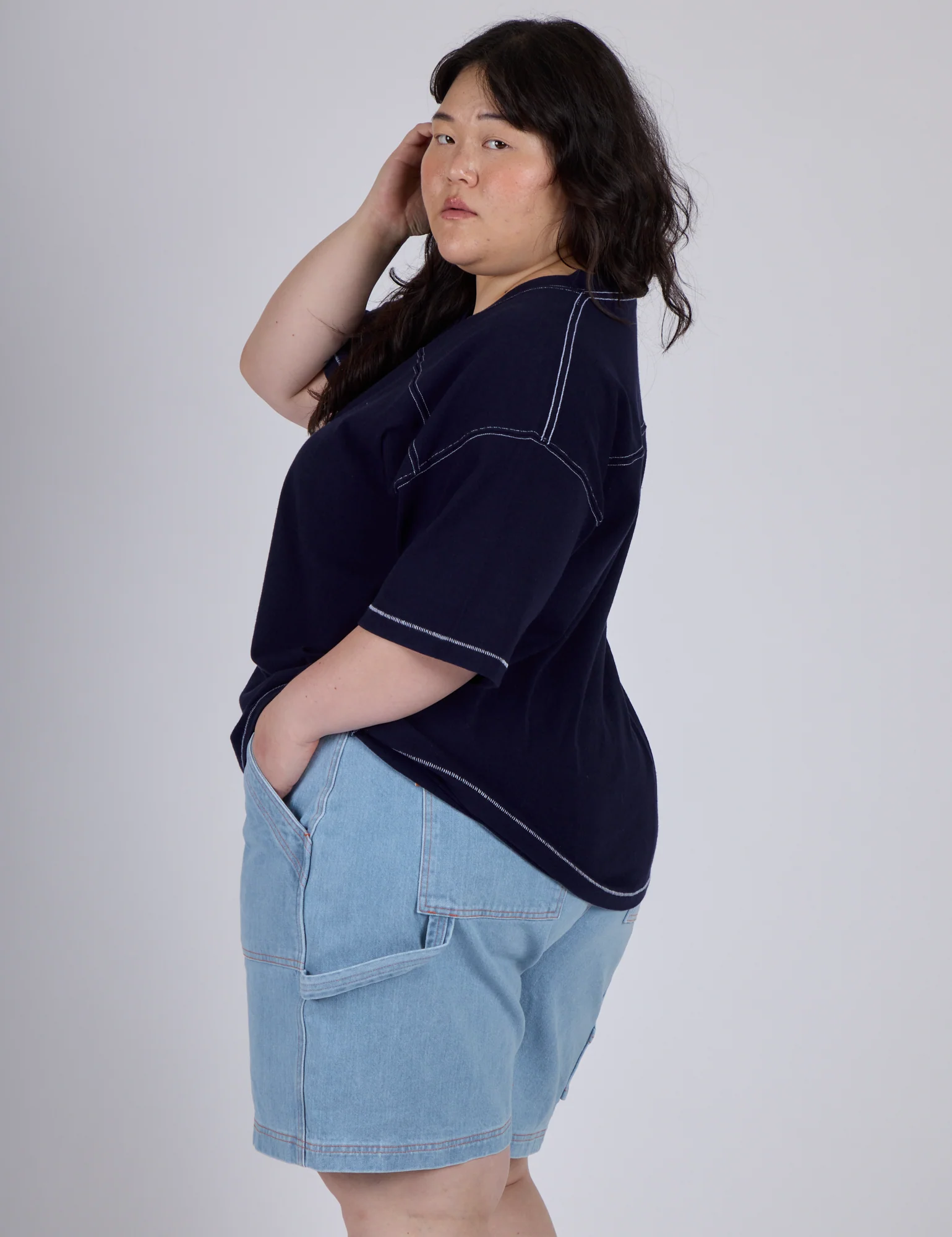 Burly Jersey - Navy - Image 6