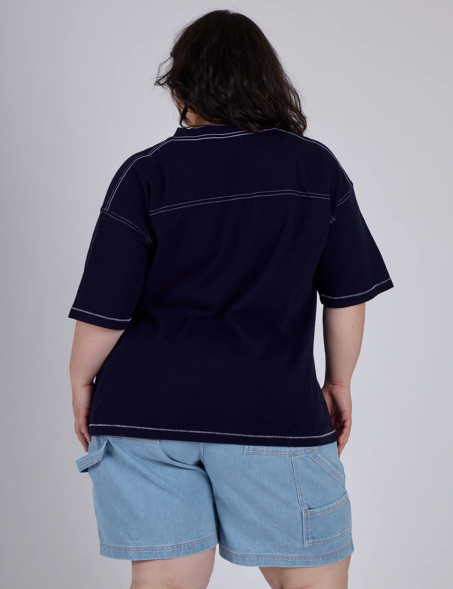 Burly Jersey - Navy - Image 7