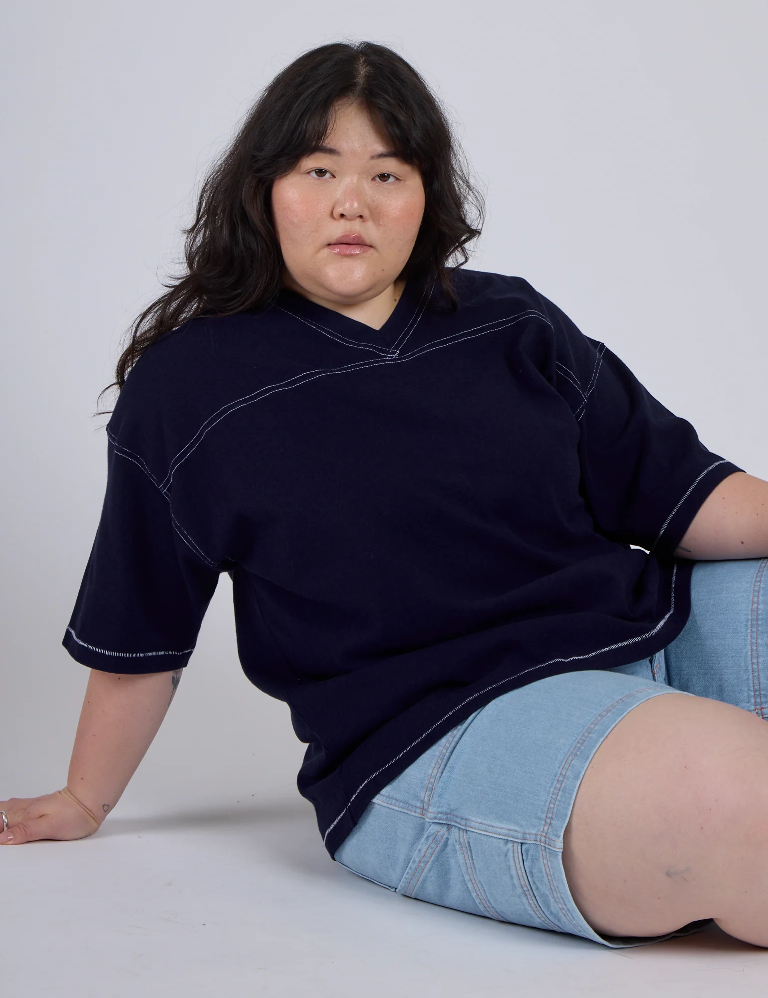 Burly Jersey - Navy - Image 8