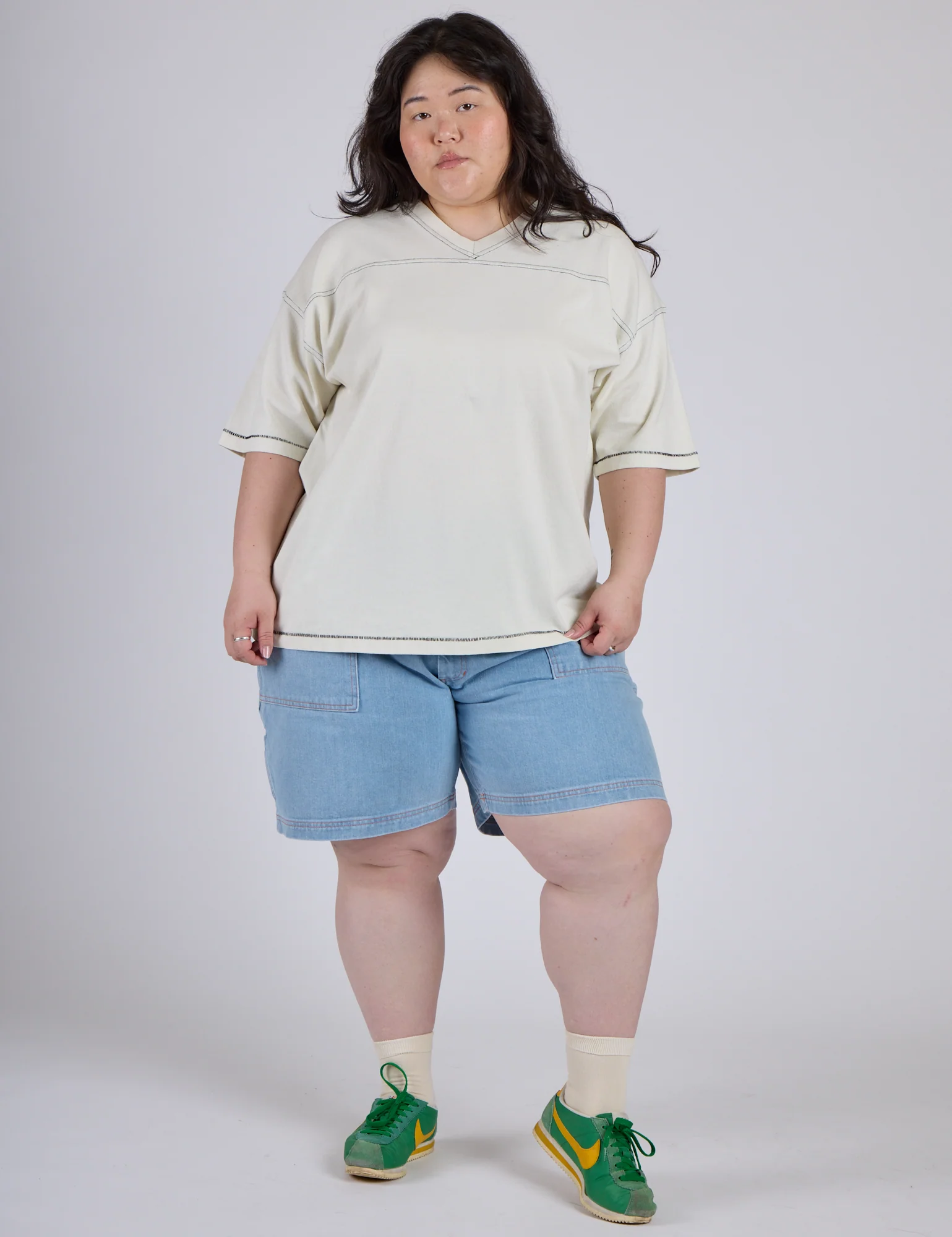 Burly Jersey - Vintage Tee White - Image 11