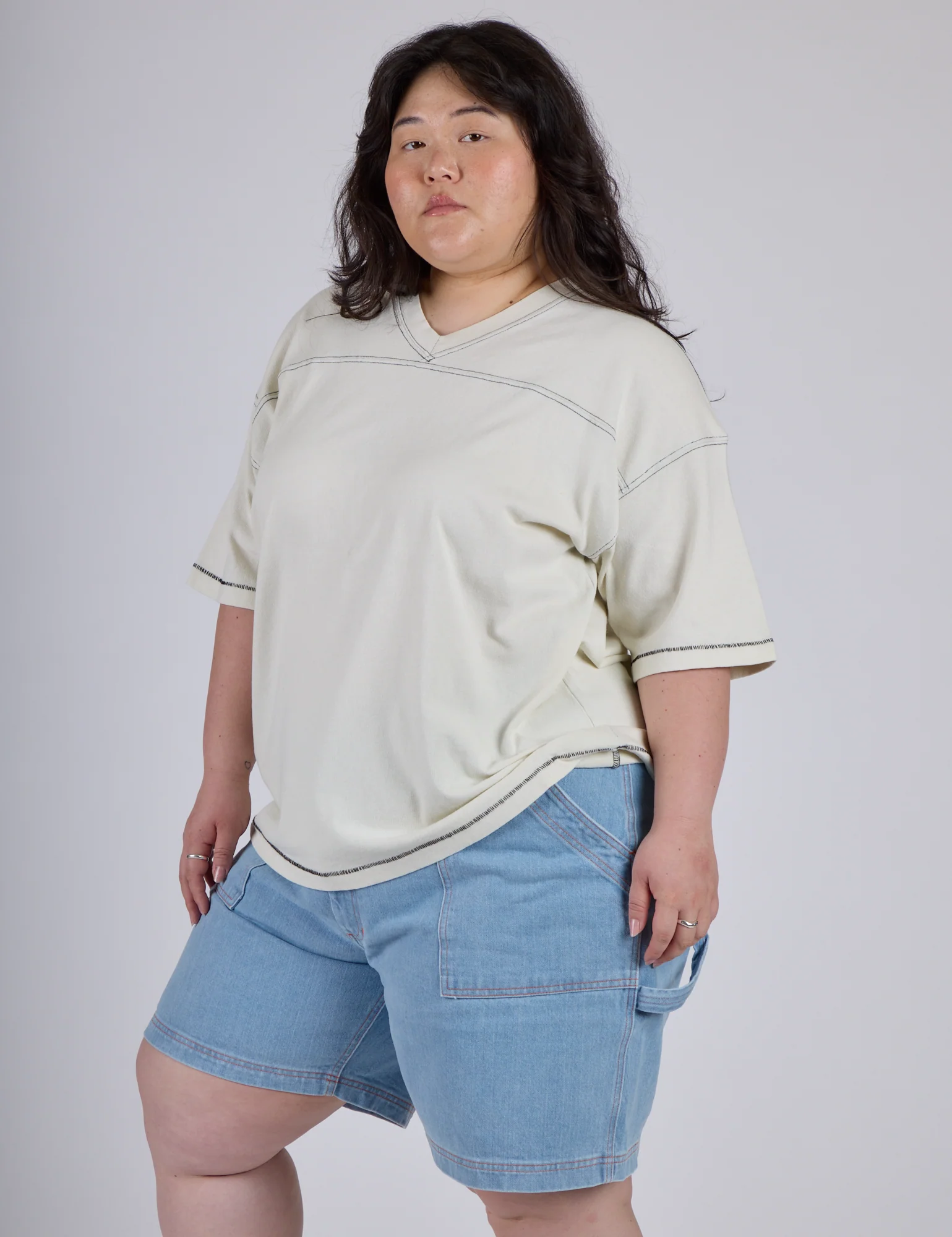 Burly Jersey - Vintage Tee White - Image 12