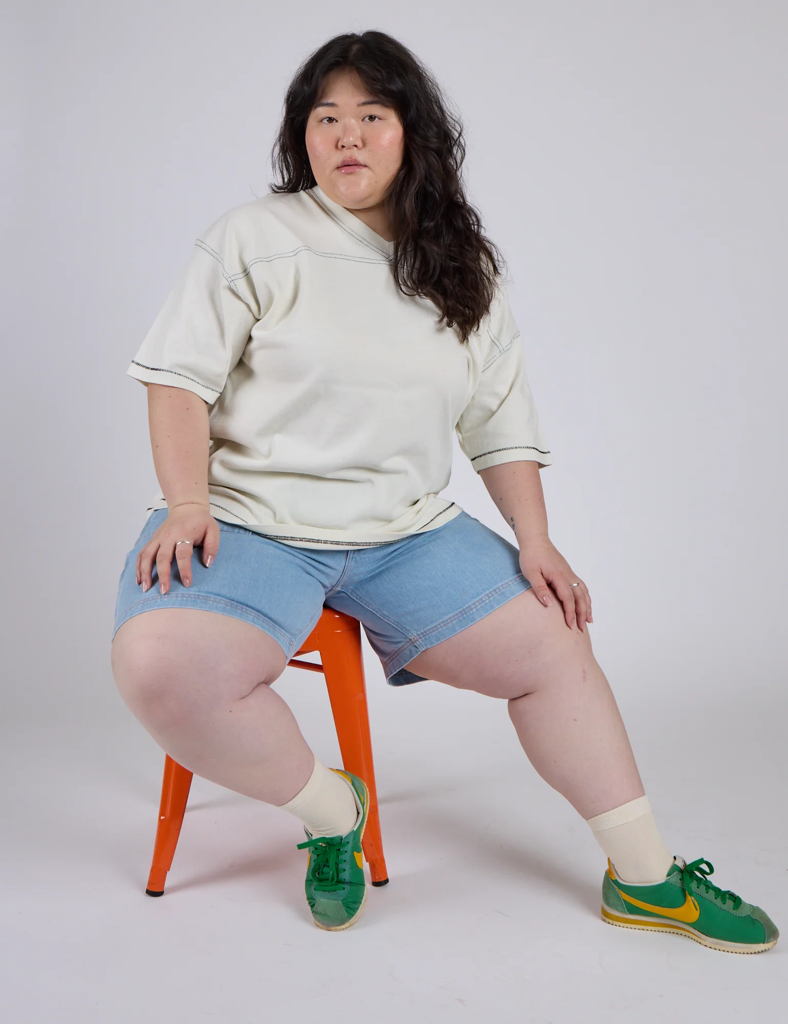 Burly Jersey - Vintage Tee White - Image 15