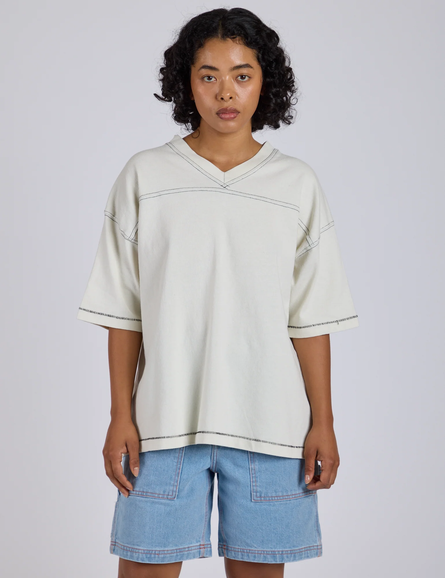 Burly Jersey - Vintage Tee White - Image 16