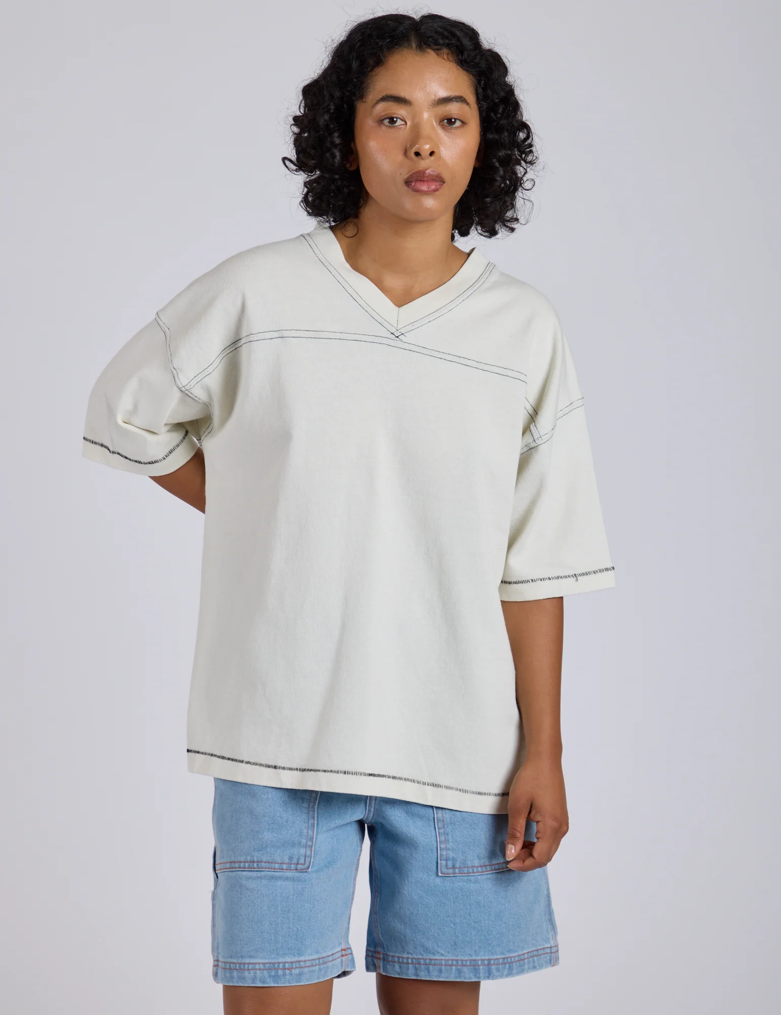 Burly Jersey - Vintage Tee White - Image 18