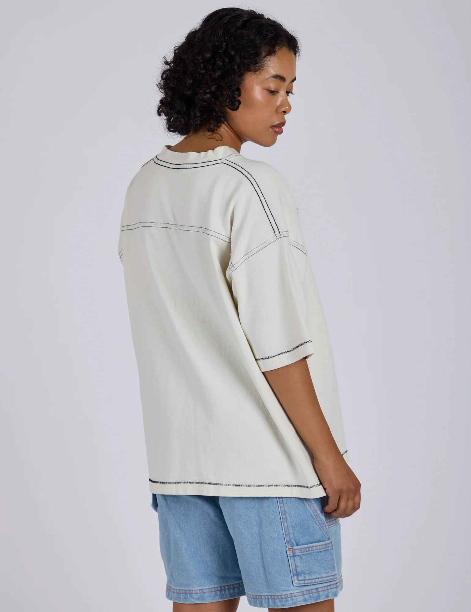 Burly Jersey - Vintage Tee White - Image 20