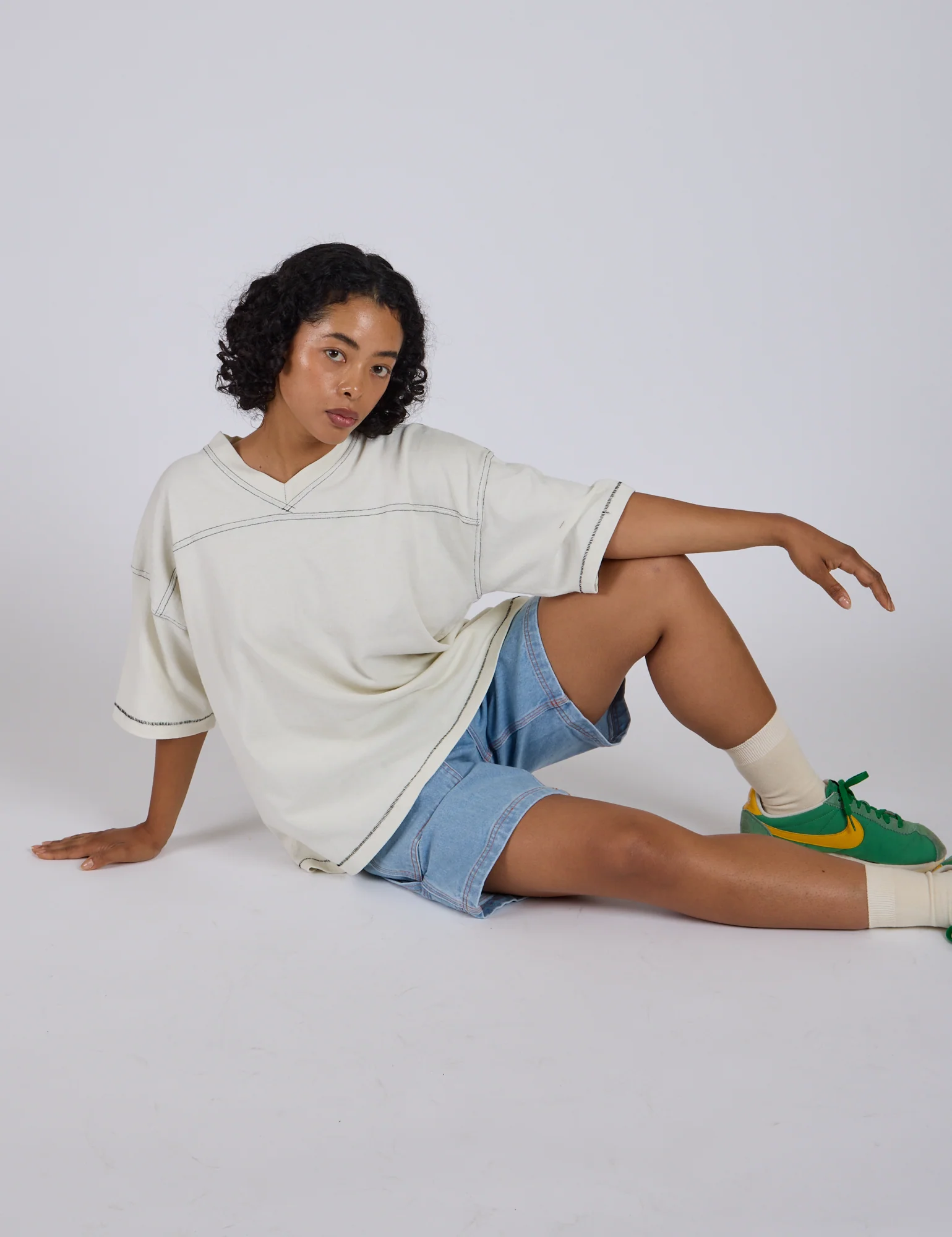 Burly Jersey - Vintage Tee White - Image 21