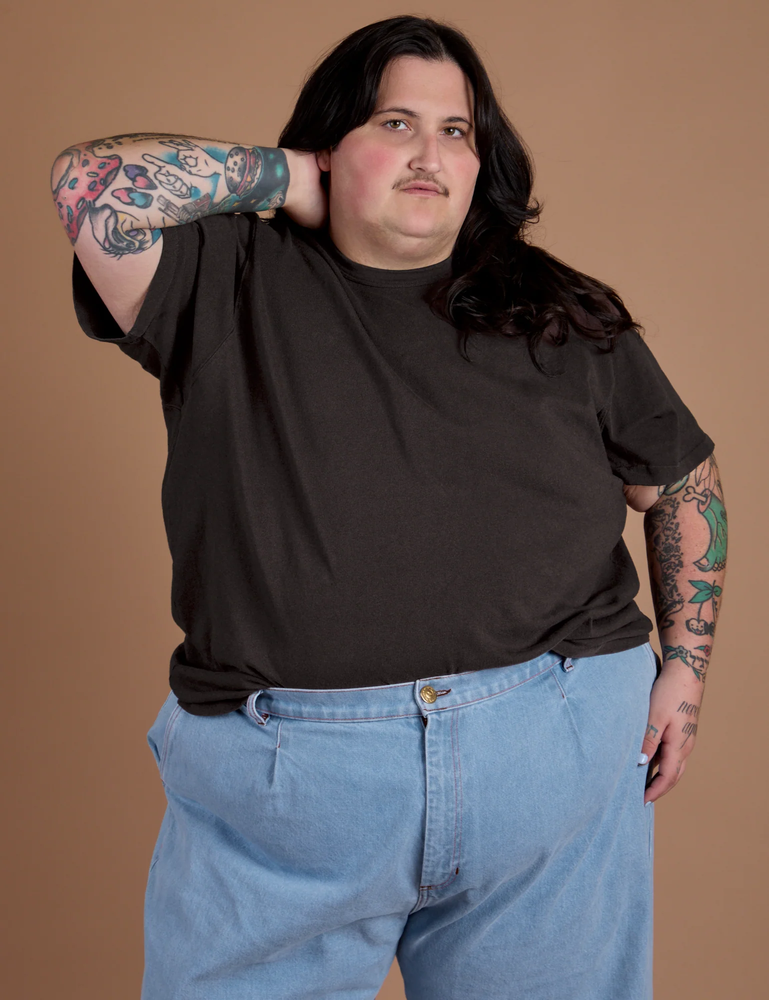 Burly Tee - Espresso Brown - Image 14