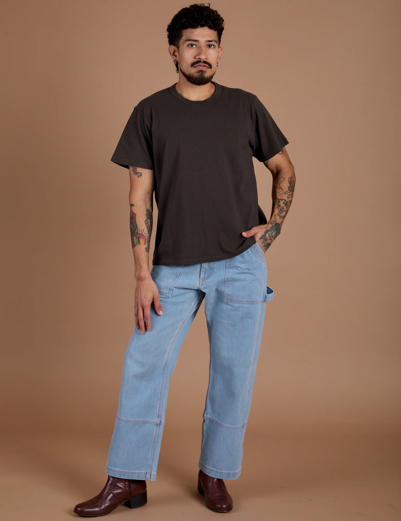 Burly Tee - Espresso Brown - Image 16