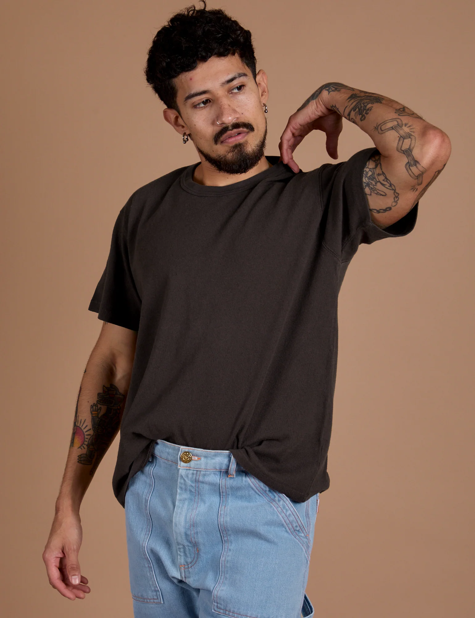 Burly Tee - Espresso Brown - Image 19