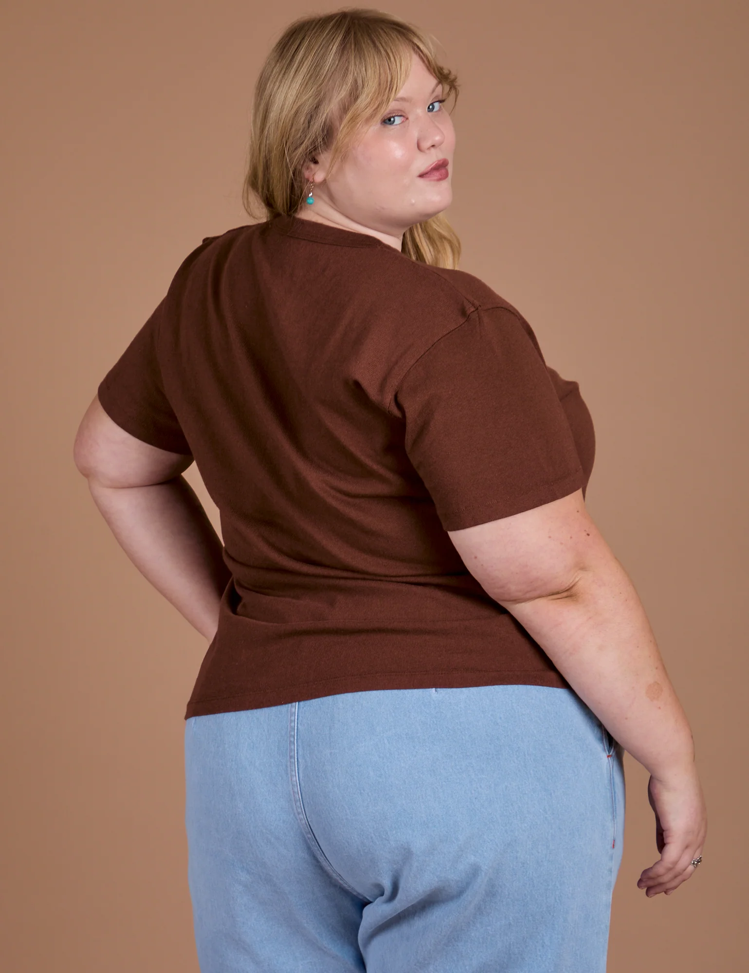 Burly Tee - Fudgesicle Brown - Image 15