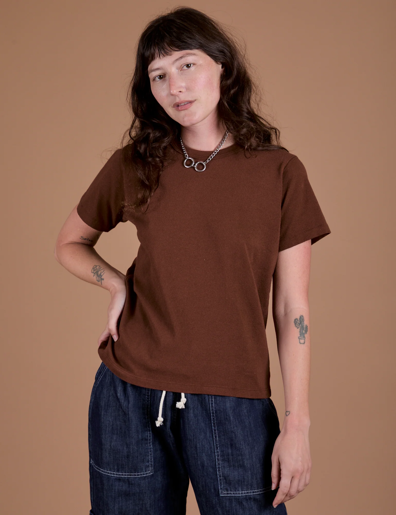 Burly Tee - Fudgesicle Brown - Image 18