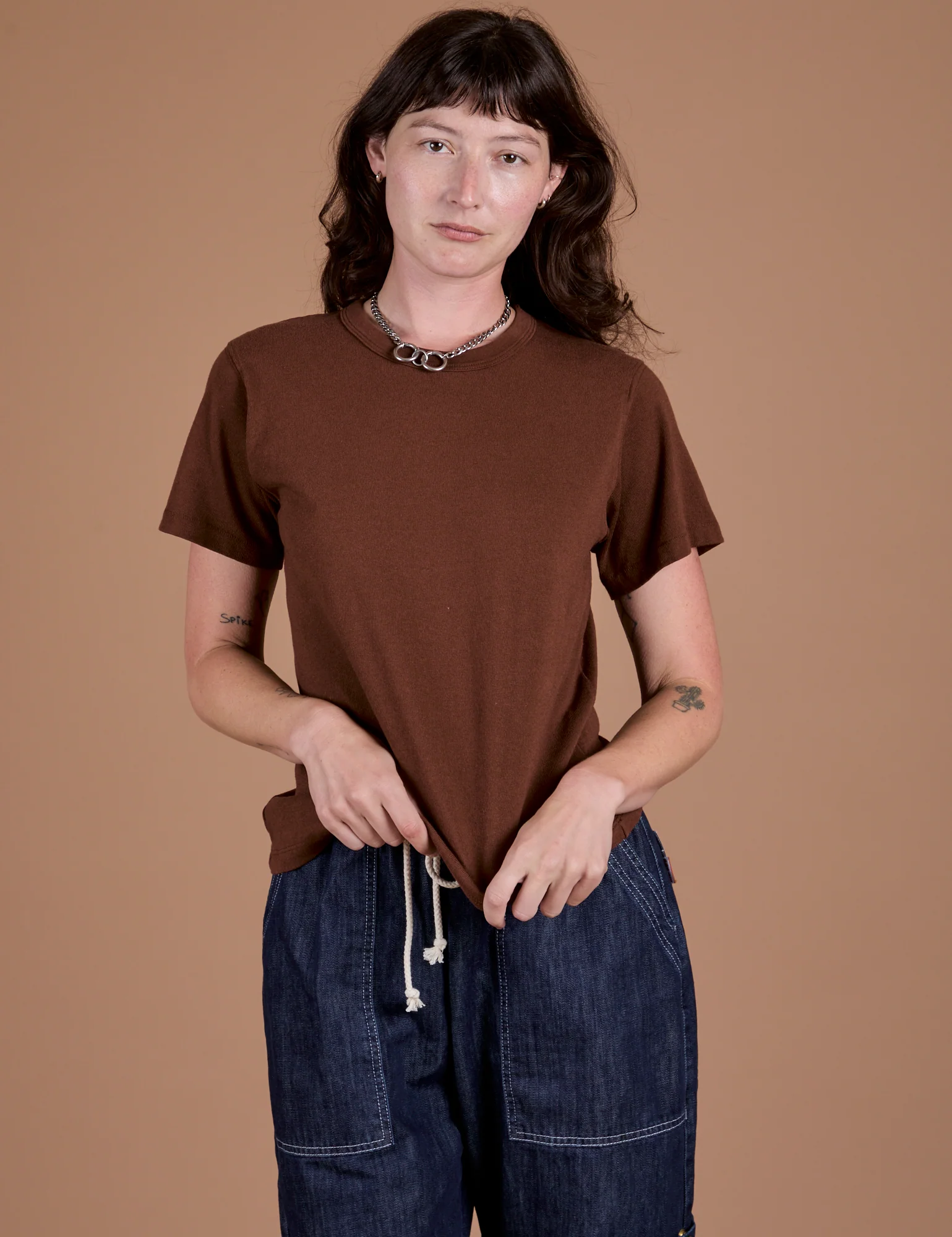 Burly Tee - Fudgesicle Brown - Image 20