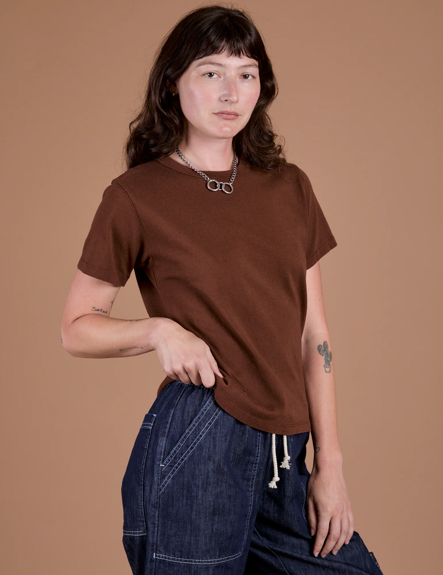 Burly Tee - Fudgesicle Brown - Image 22