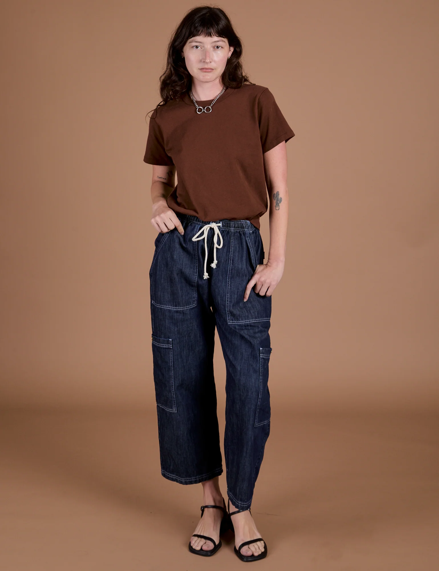 Burly Tee - Fudgesicle Brown - Image 25