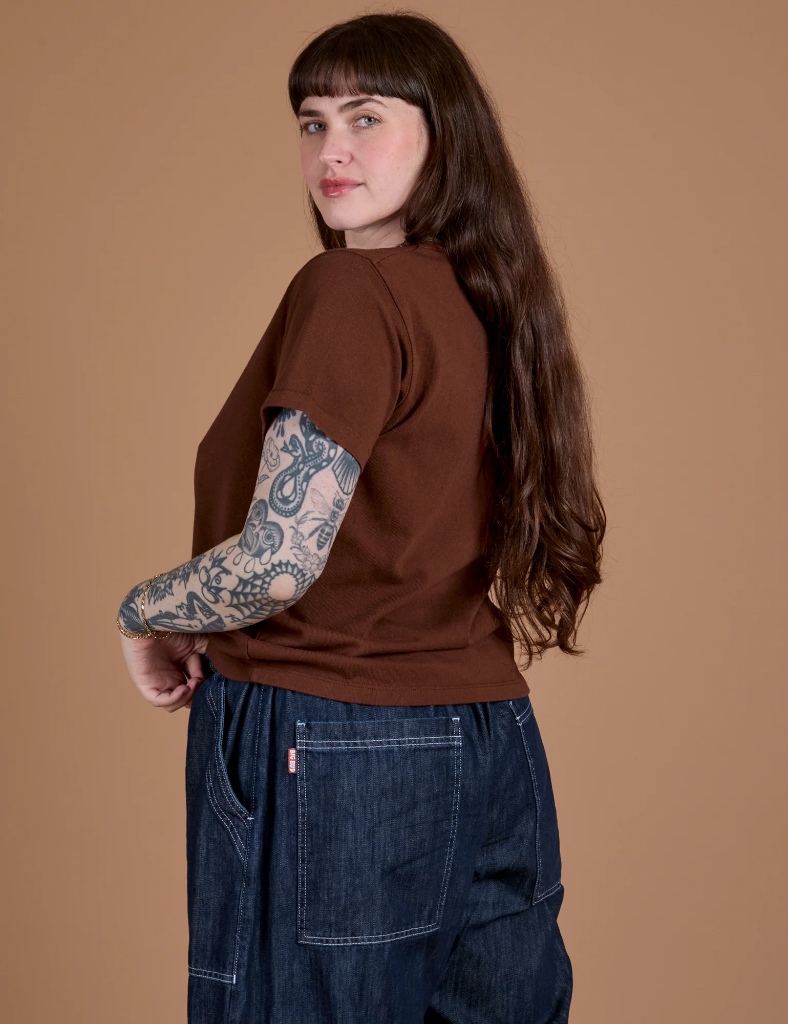 Burly Tee - Fudgesicle Brown - Image 6