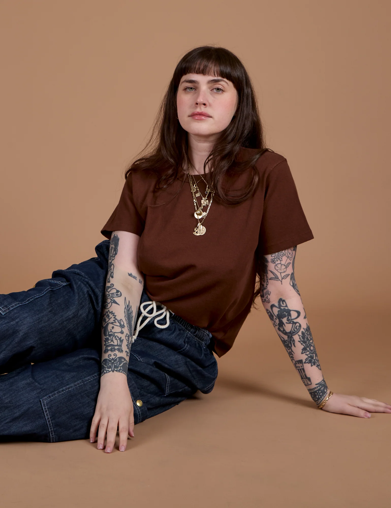 Burly Tee - Fudgesicle Brown - Image 8