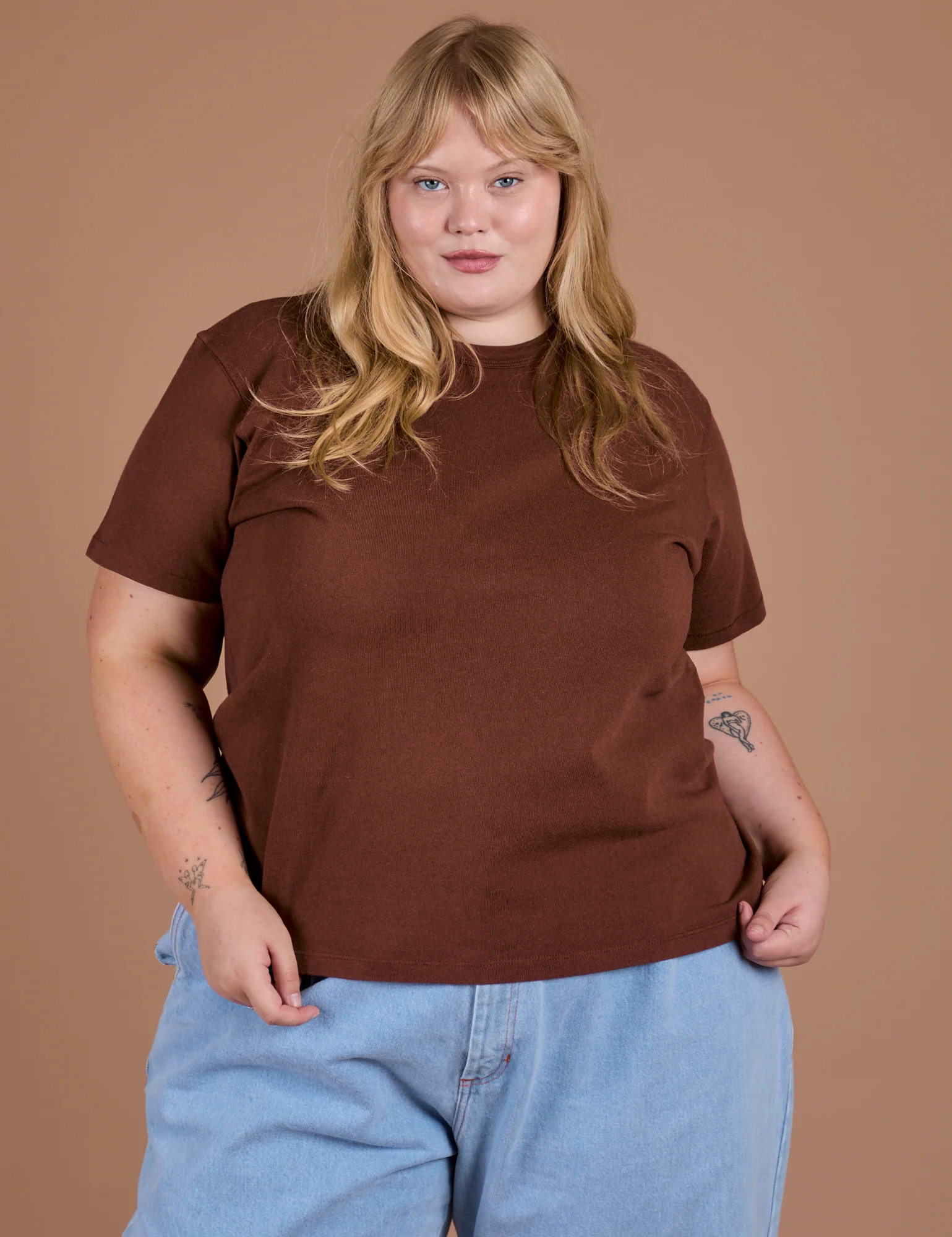 Burly Tee - Fudgesicle Brown - Image 9