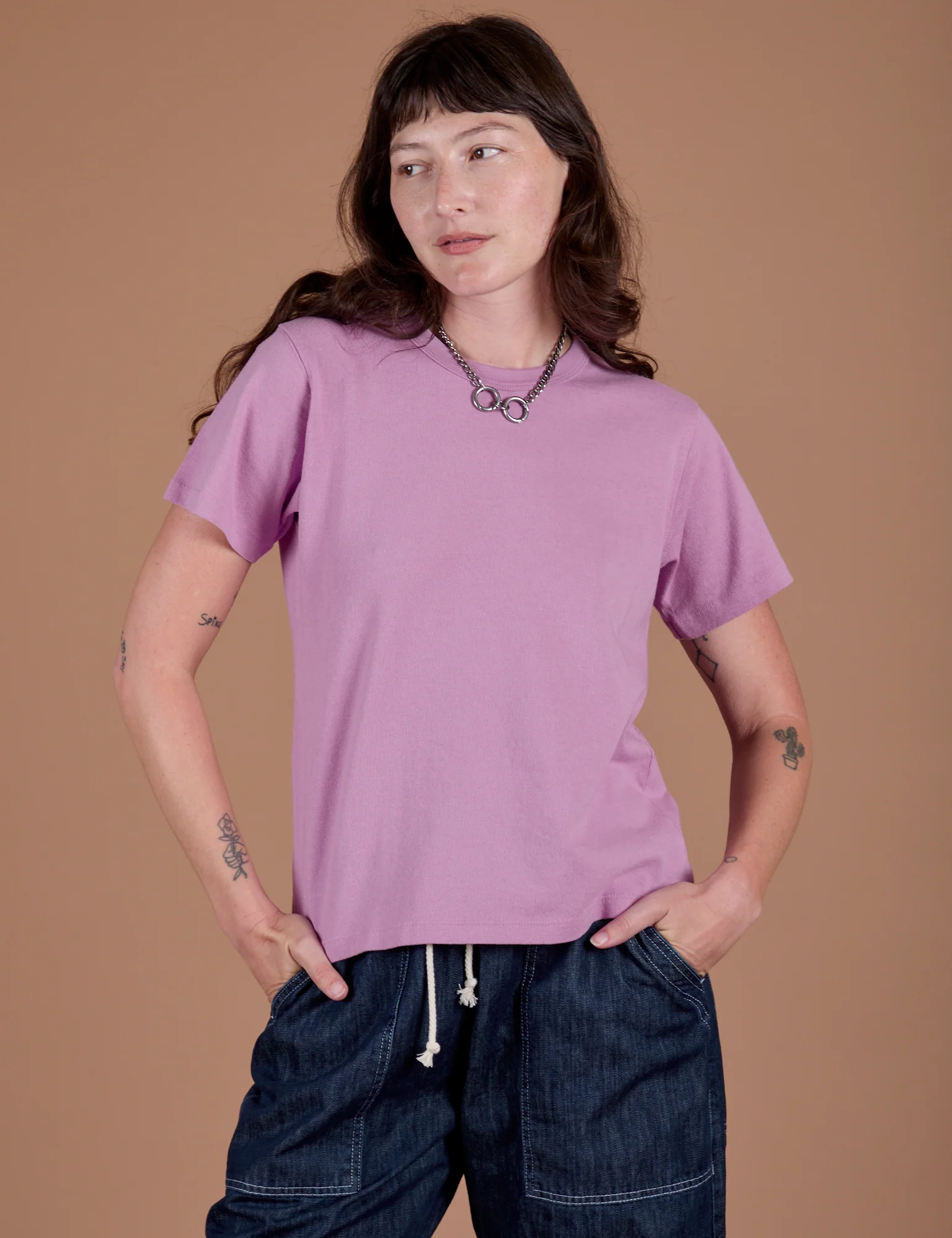 Burly Tee - Lilac Purple - Image 10