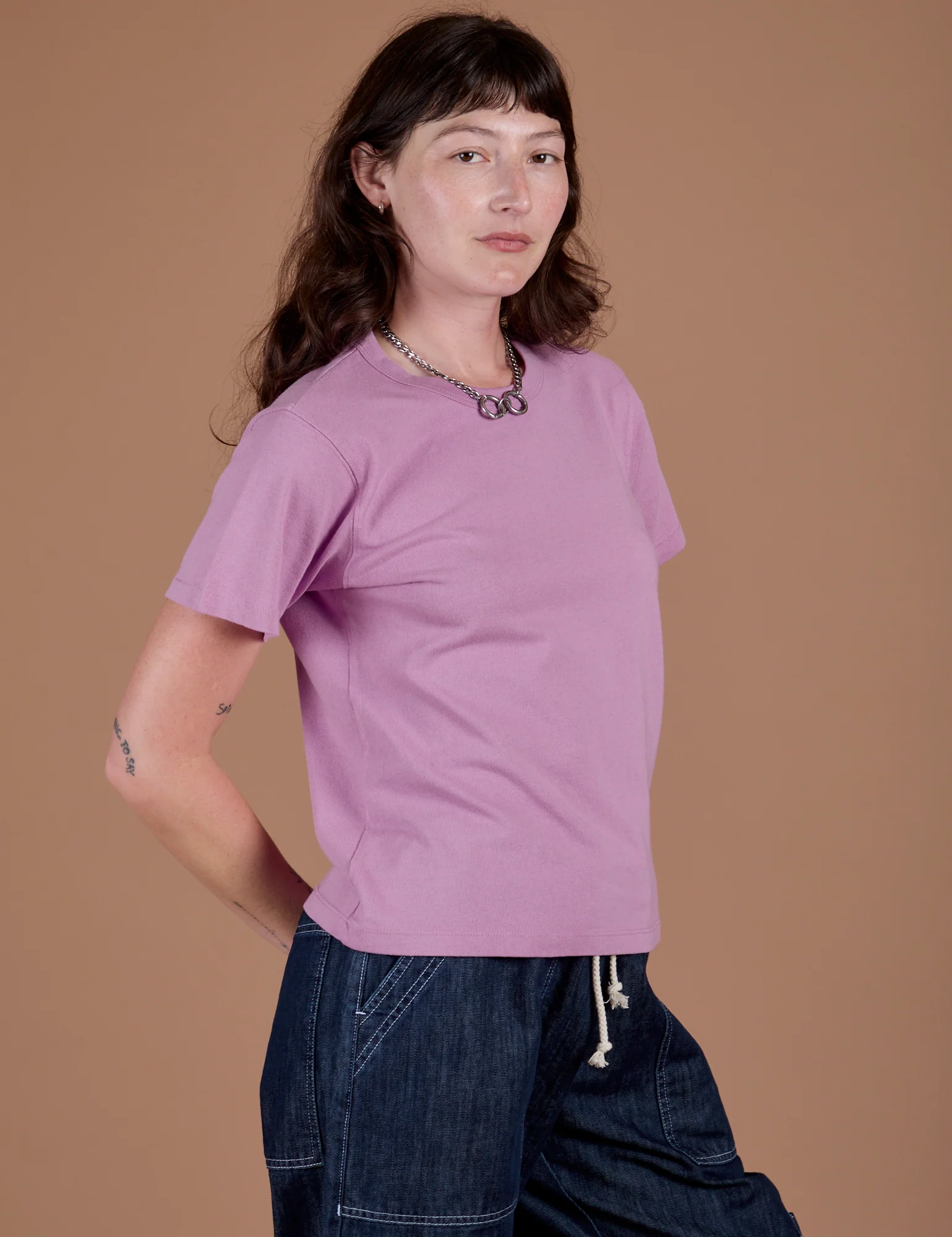 Burly Tee - Lilac Purple - Image 14