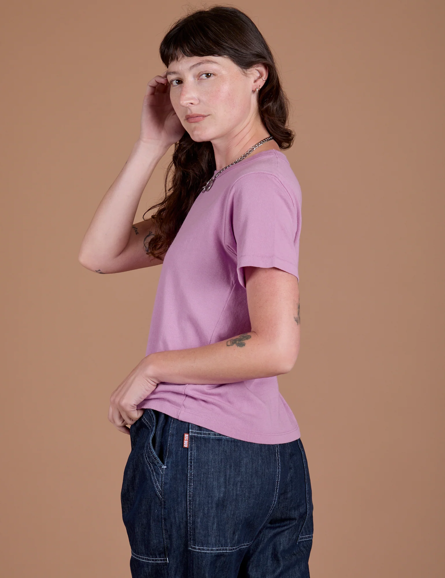 Burly Tee - Lilac Purple - Image 15