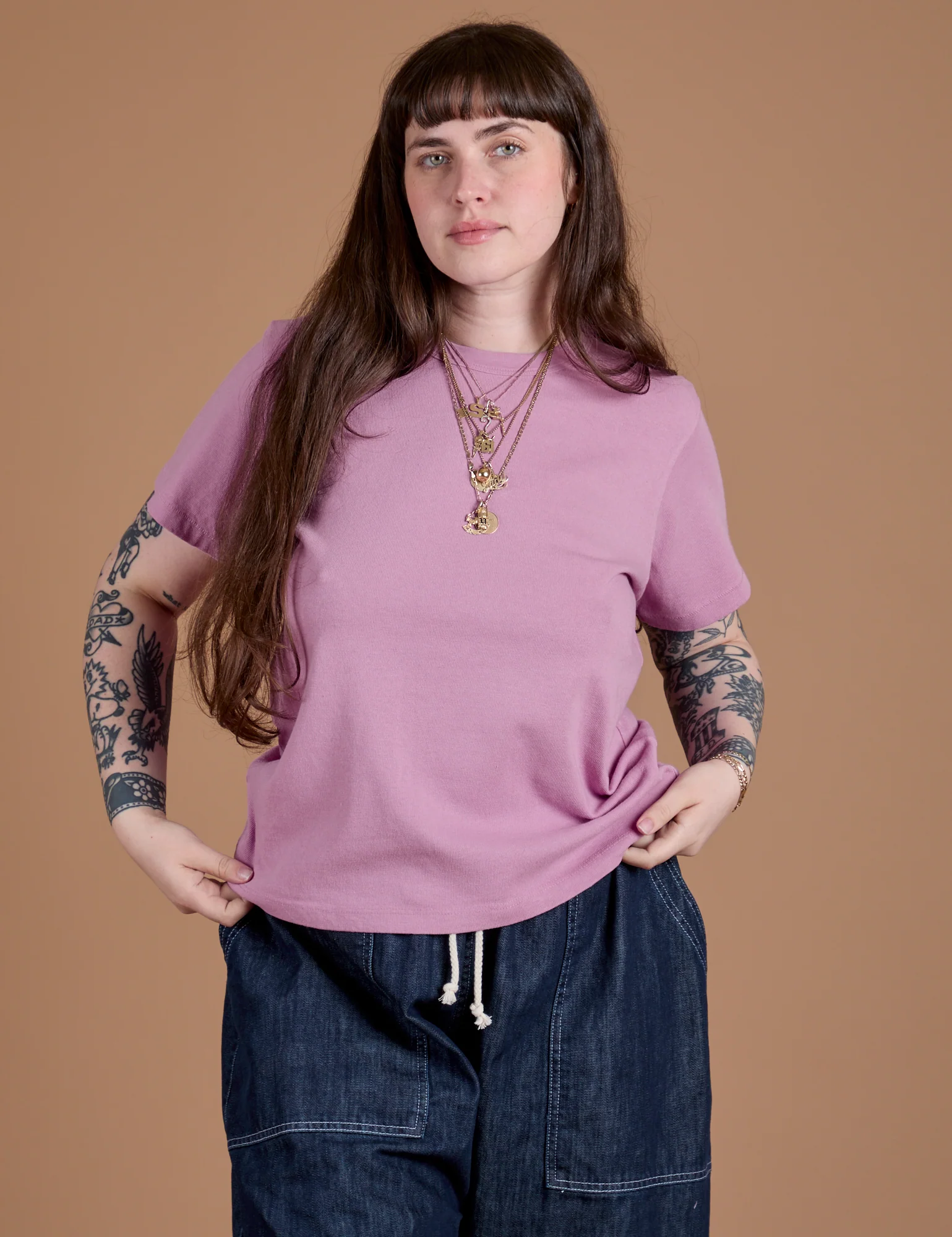 Burly Tee - Lilac Purple - Image 19