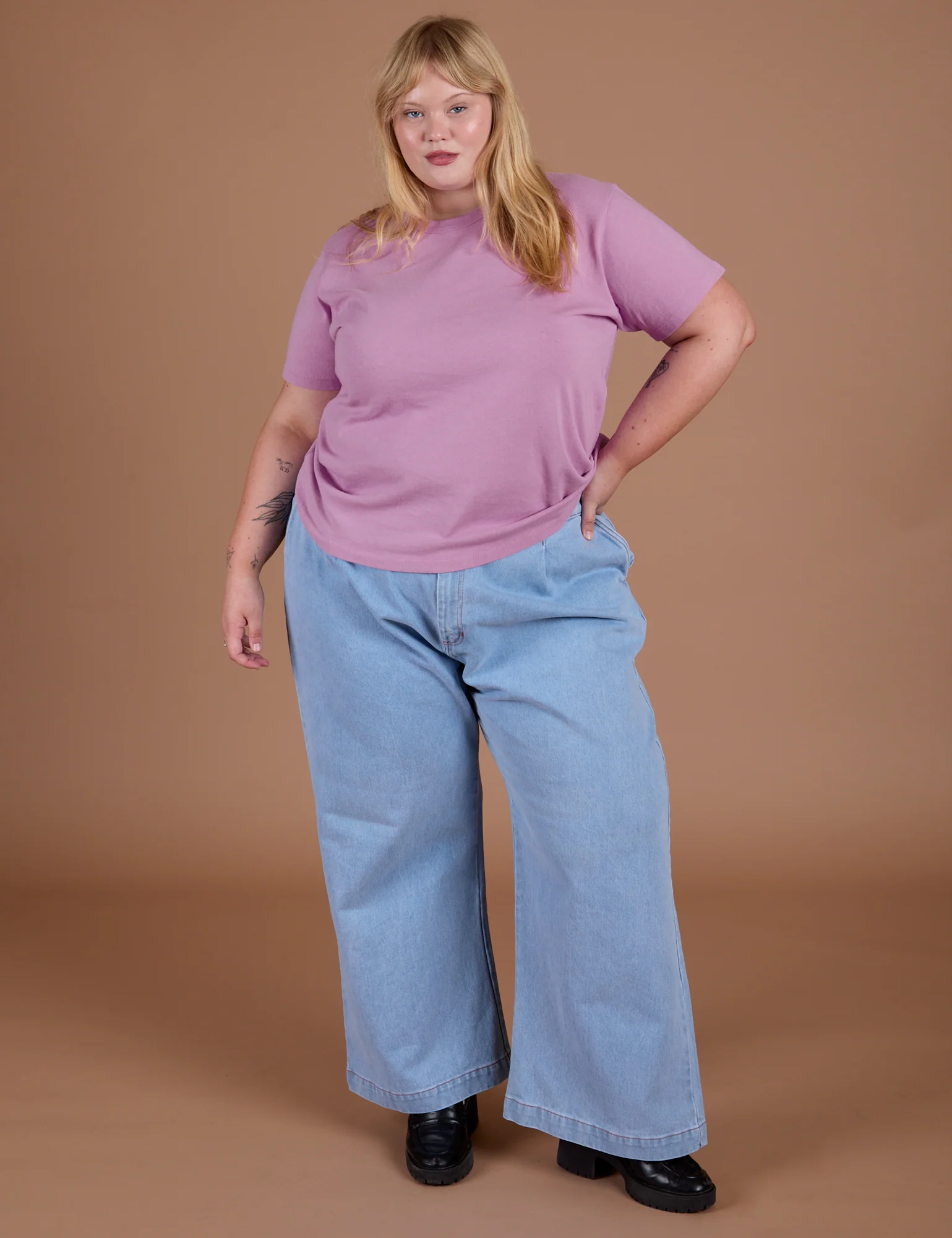 Burly Tee - Lilac Purple - Image 3