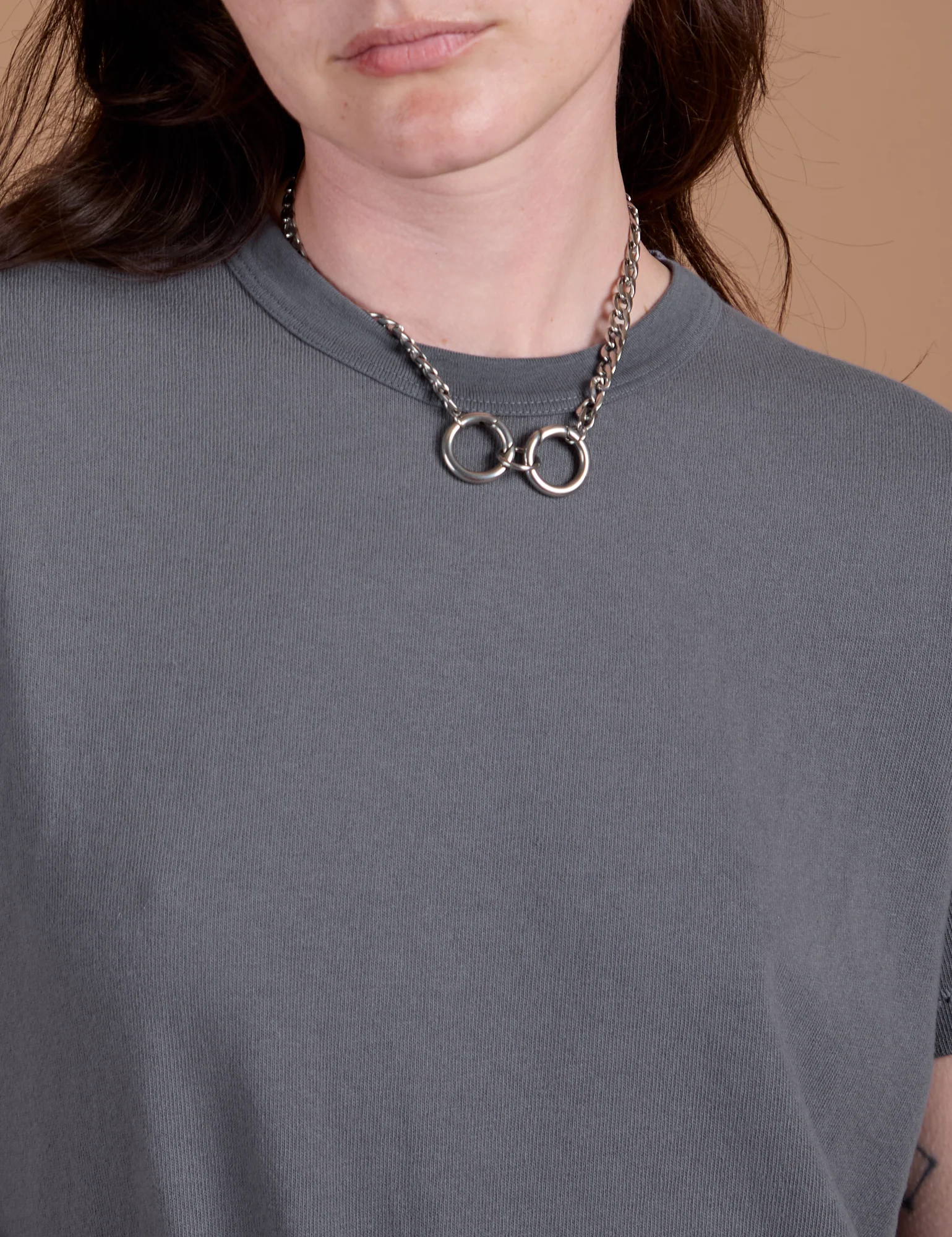 Burly Tee - Washed Grey - Image 13