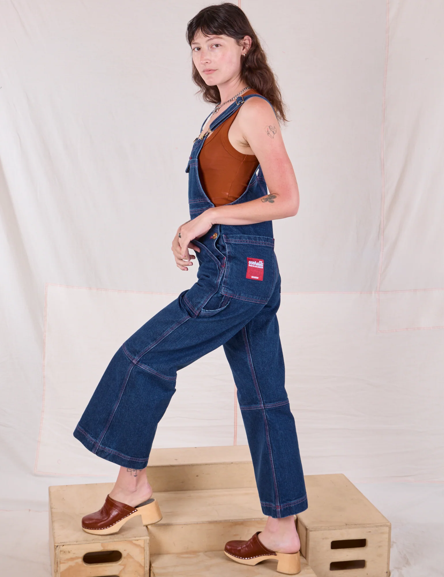 Carpenter Overalls - Dark Wash *FINAL SALE* - Image 16