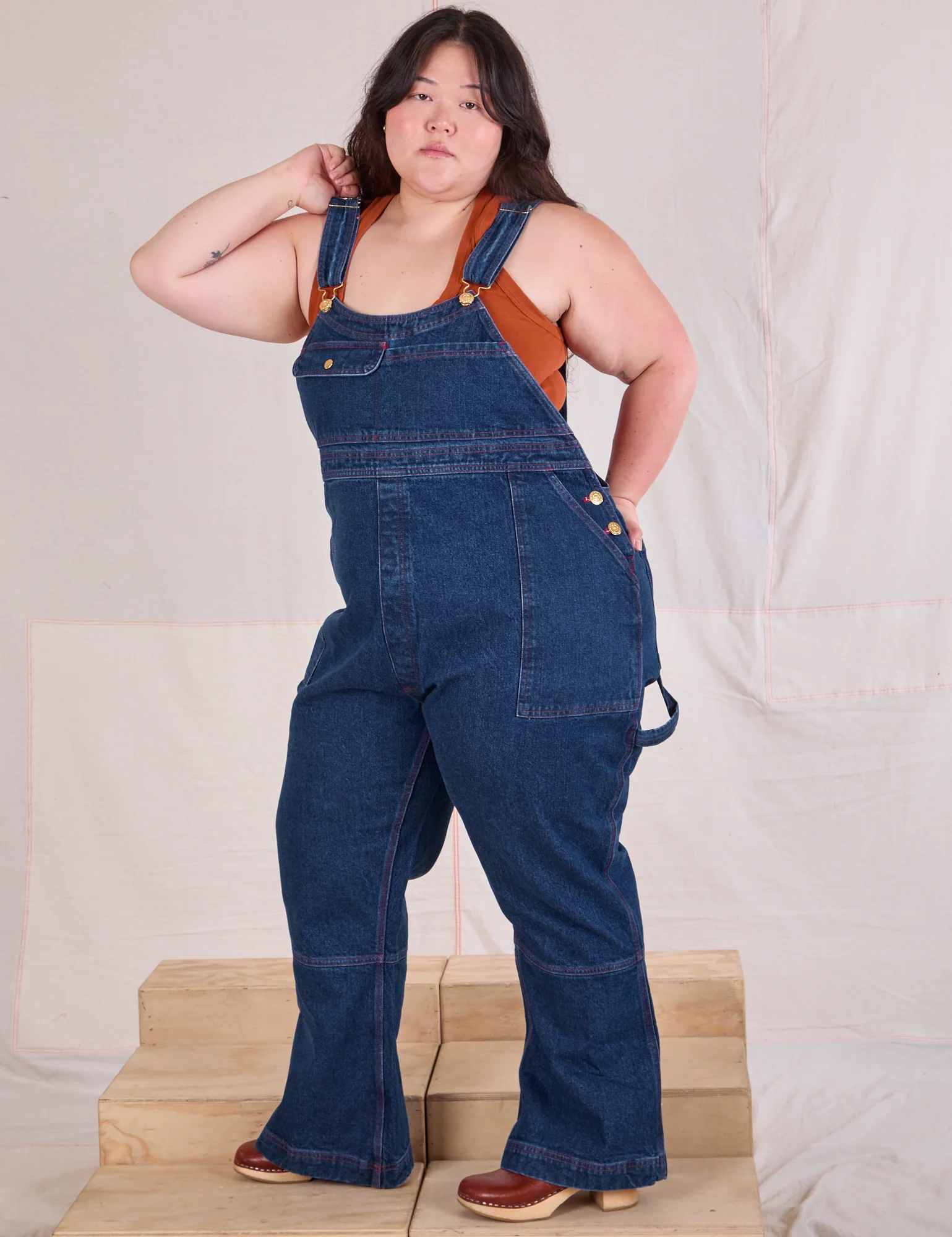 Carpenter Overalls - Dark Wash *FINAL SALE* - Image 5