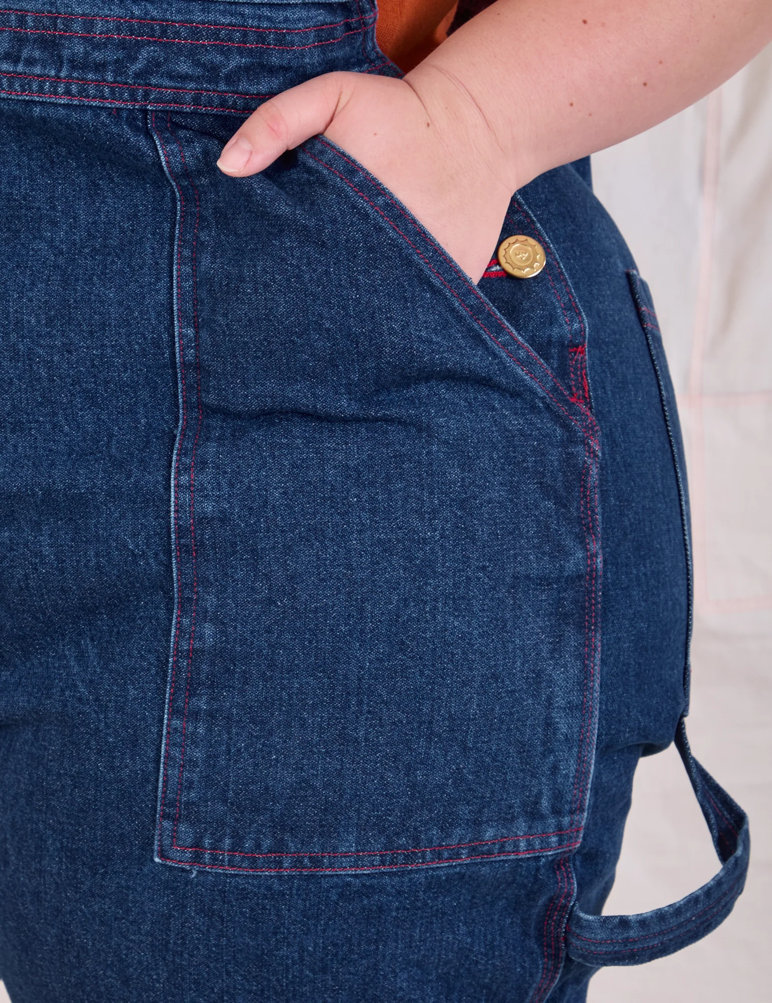 Carpenter Overalls - Dark Wash *FINAL SALE* - Image 6