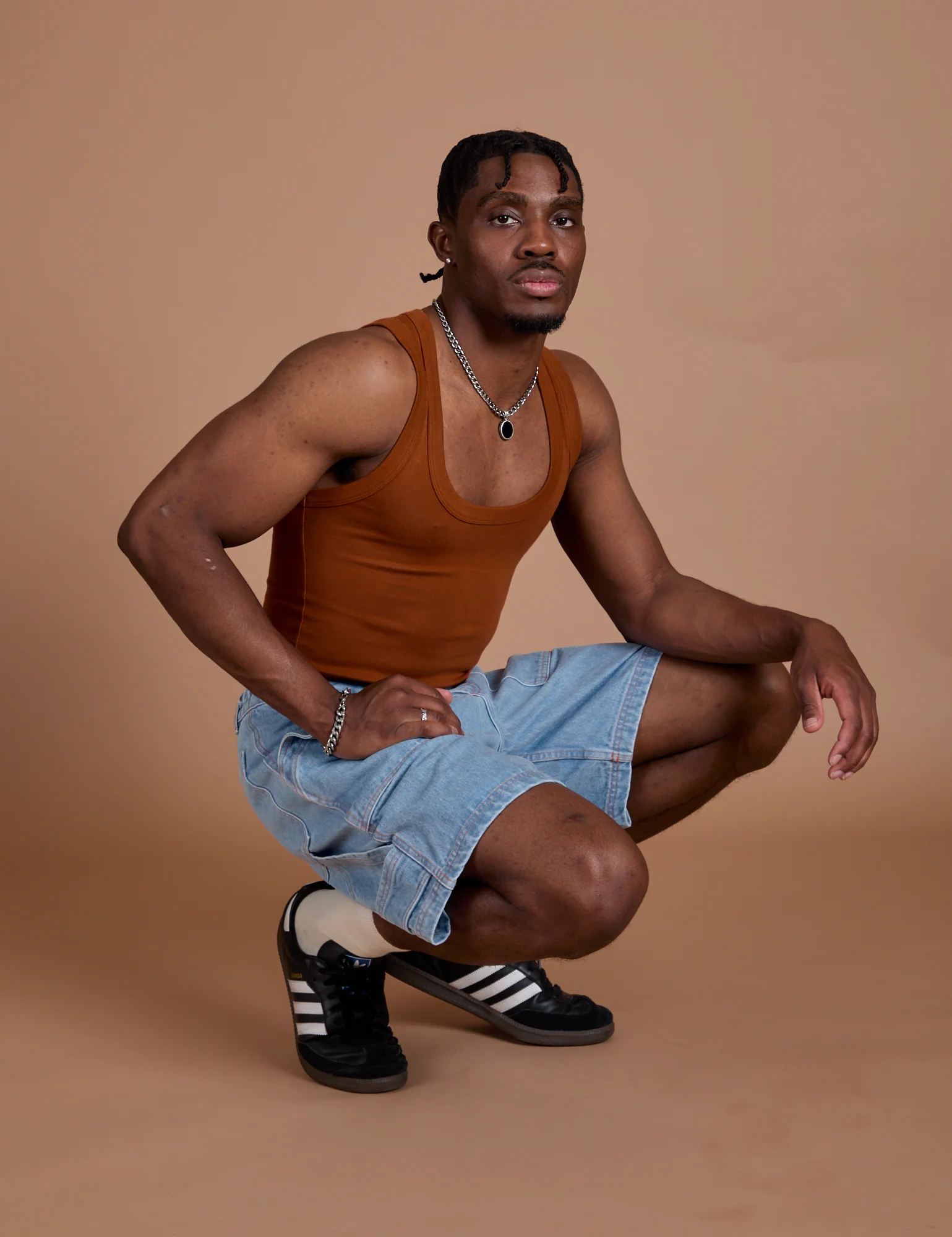 Carpenter Shorts - Light Wash - Image 12