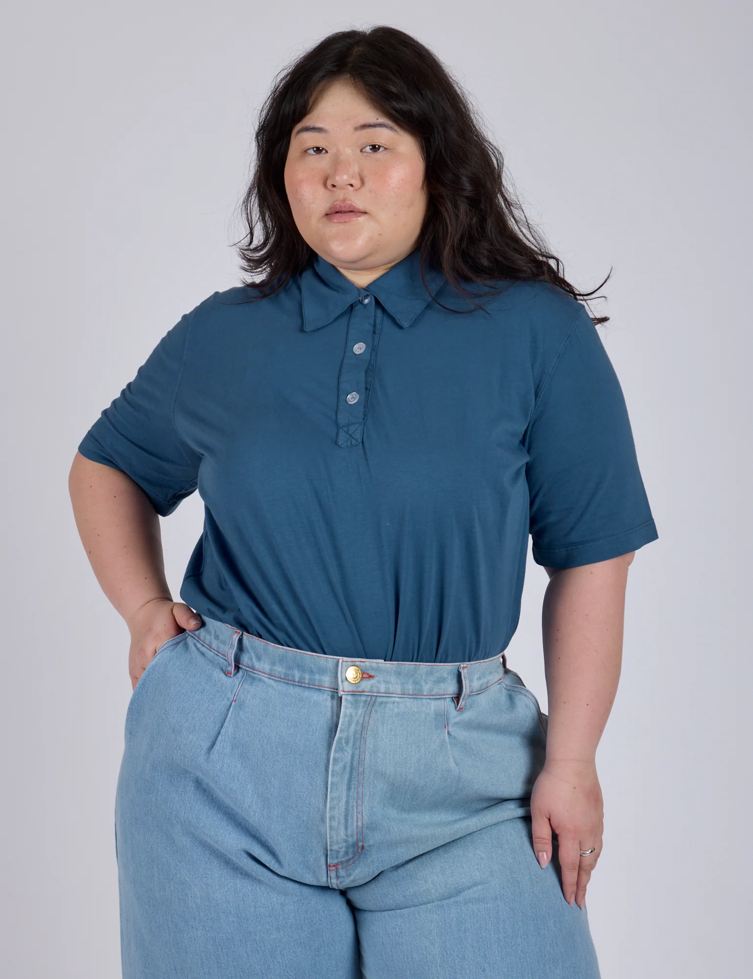 Classic Polo - French Blue - Image 11
