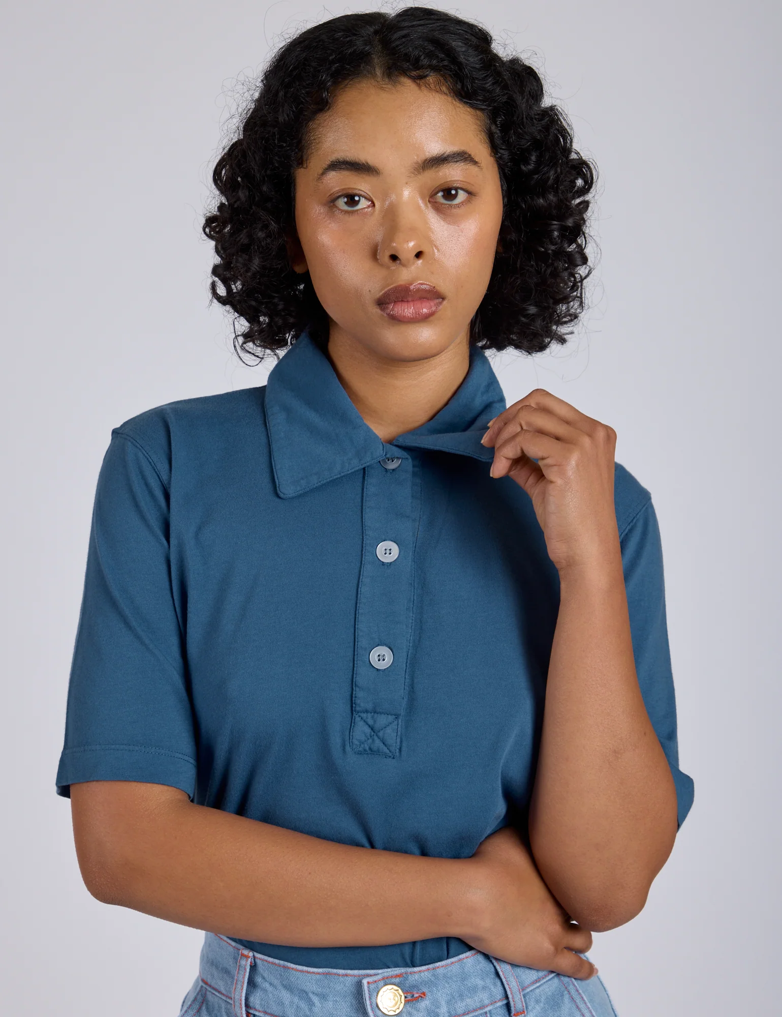 Classic Polo - French Blue - Image 3